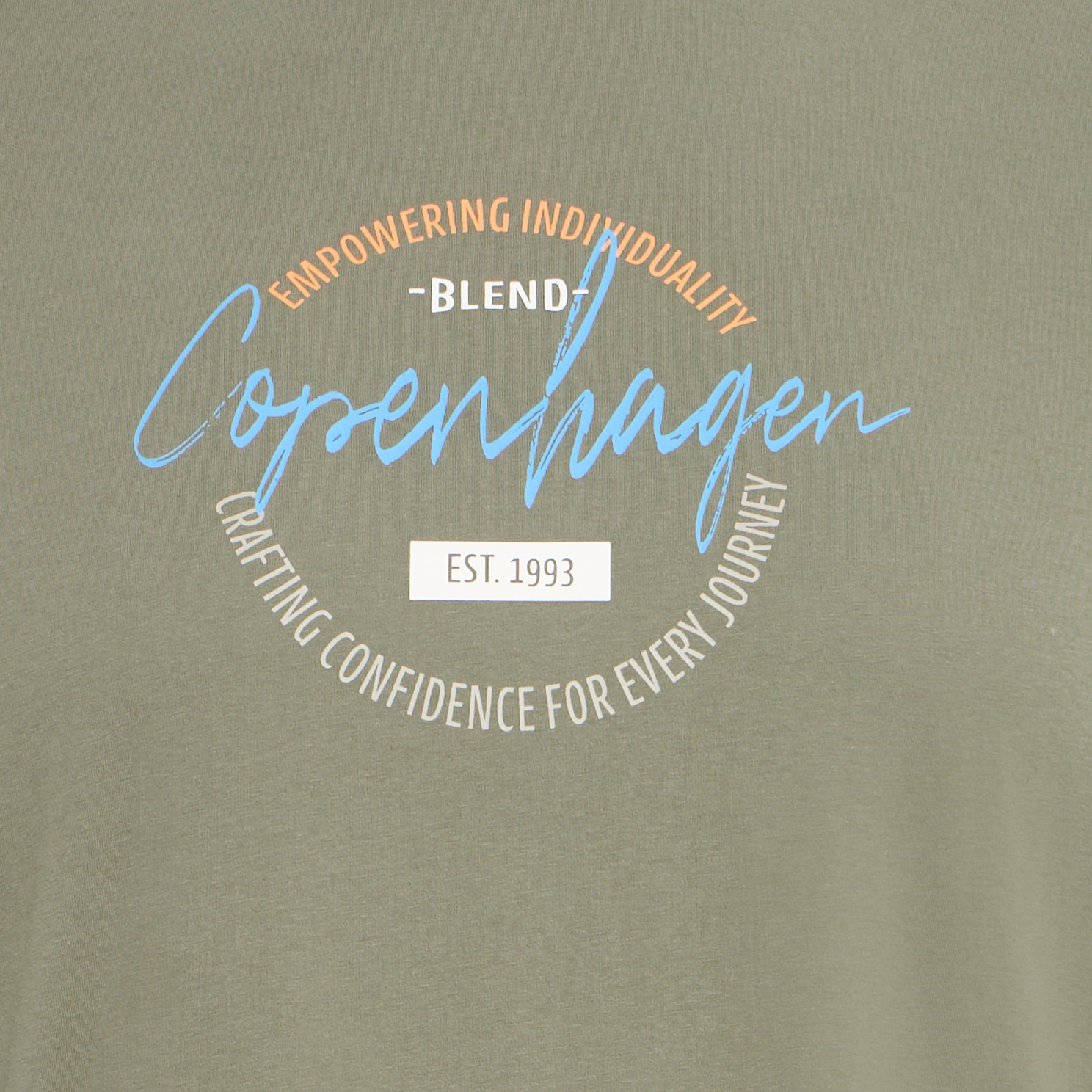 Blend Knut Herre T-shirt - DUSTY OLIVE