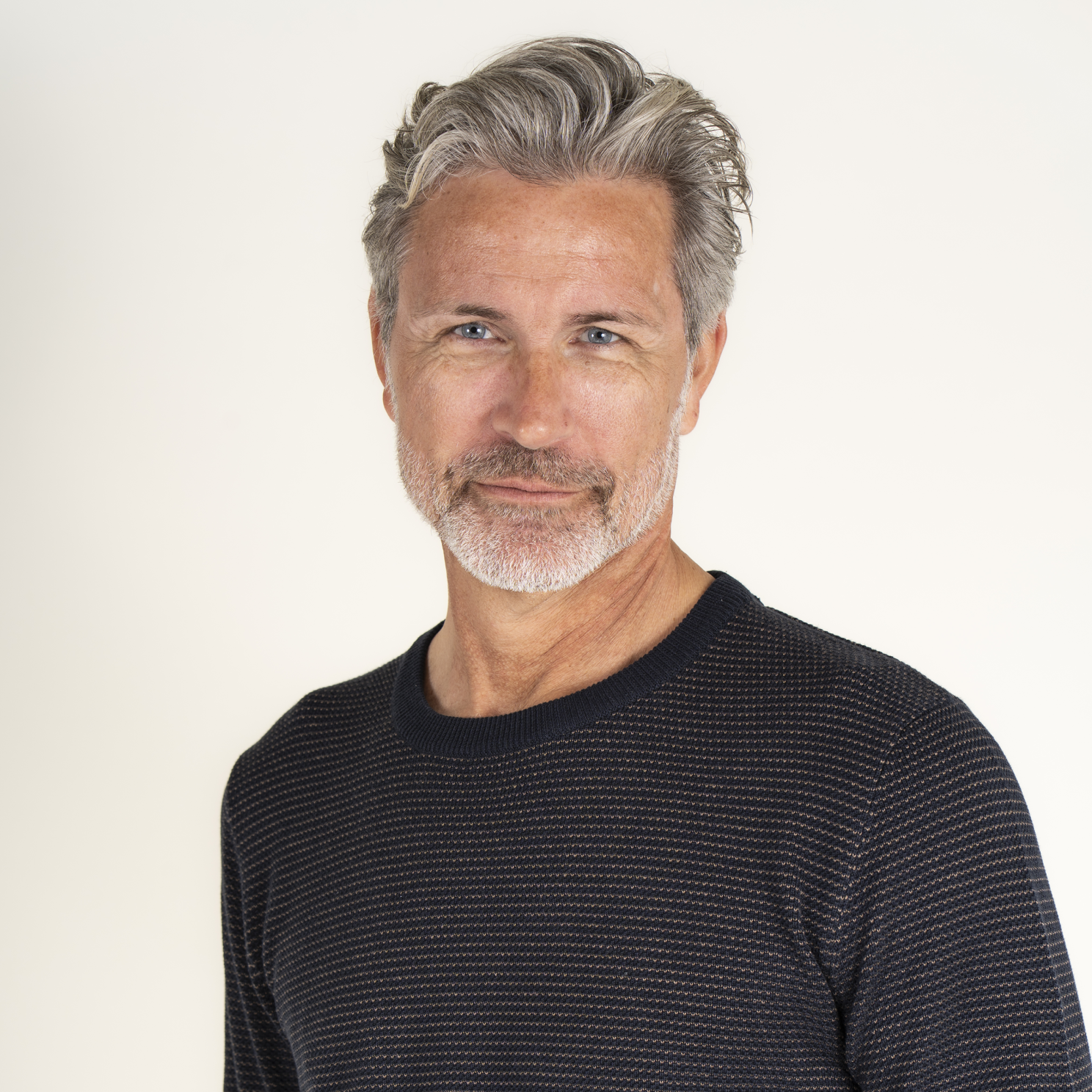 Vito Viggo Herre Striktrøje - Dk. Navy