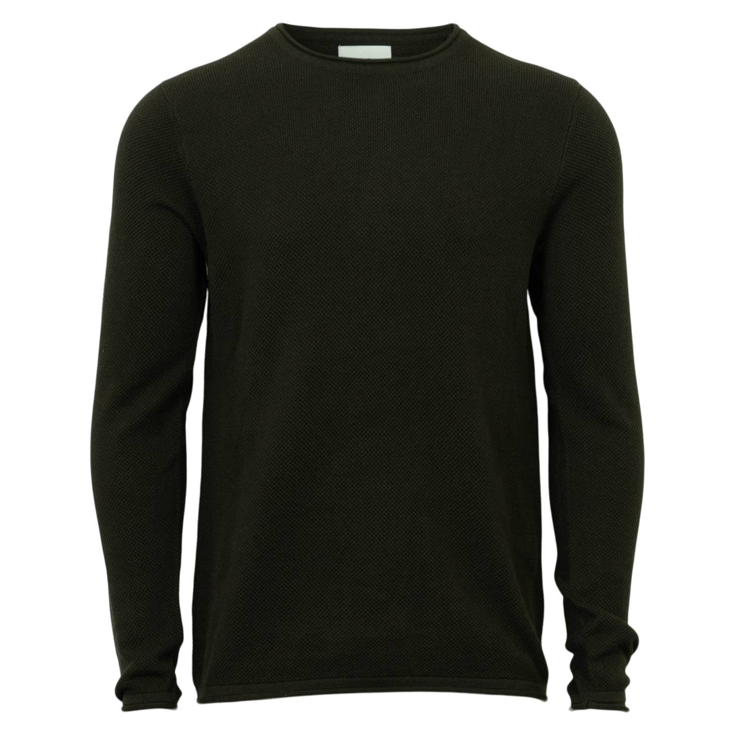 Marcus Langdon Herre Striktrøje - Olive Green Mix