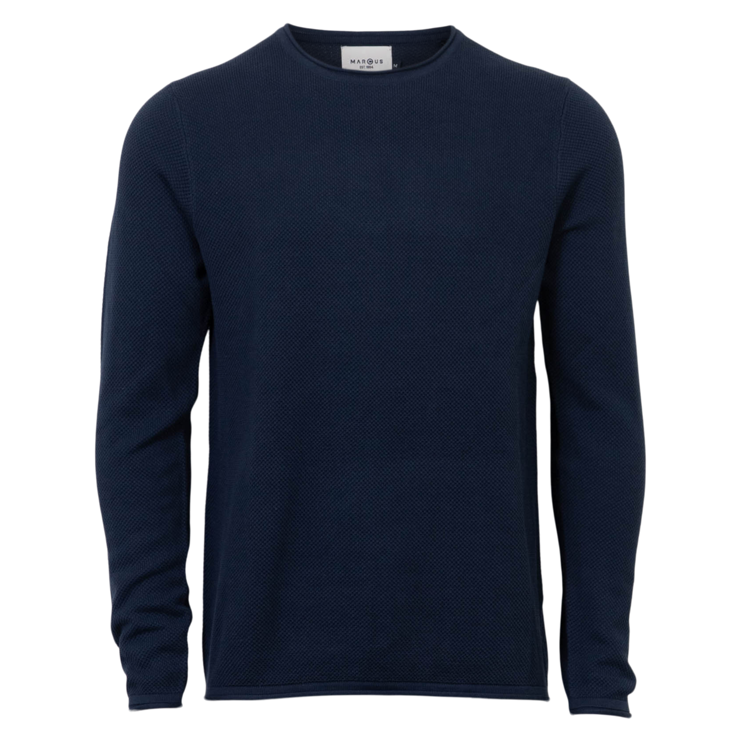 Marcus Langdon Herre Striktrøje - Insignia Blue Mix