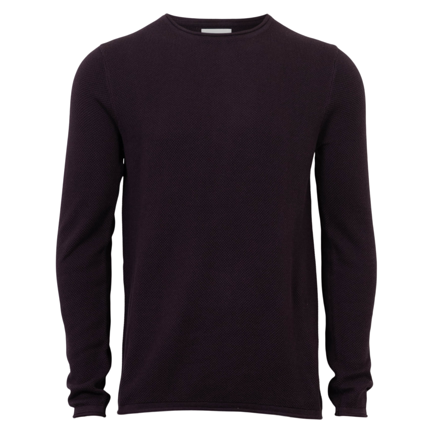 Marcus Langdon Herre Striktrøje - Dark Plum