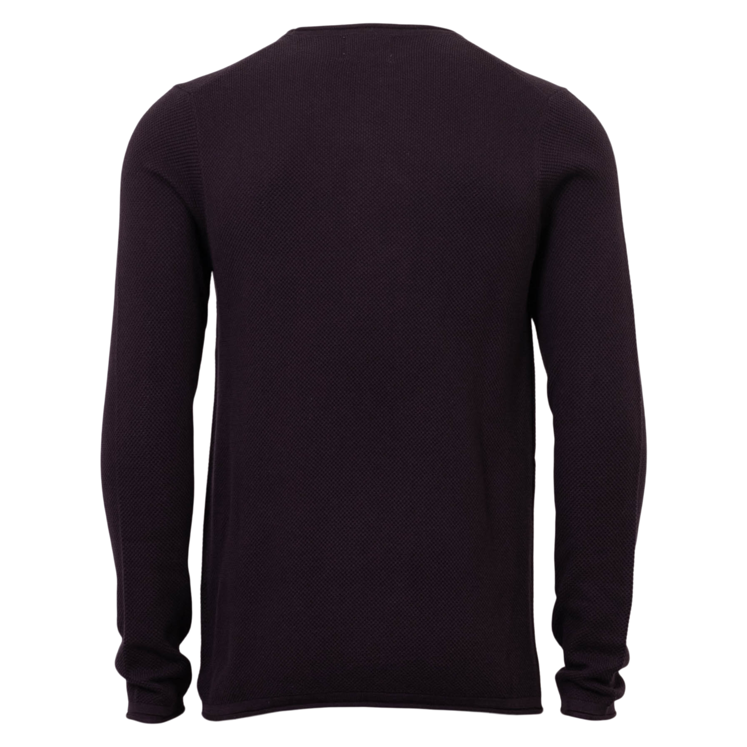 Marcus Langdon Herre Striktrøje - Dark Plum