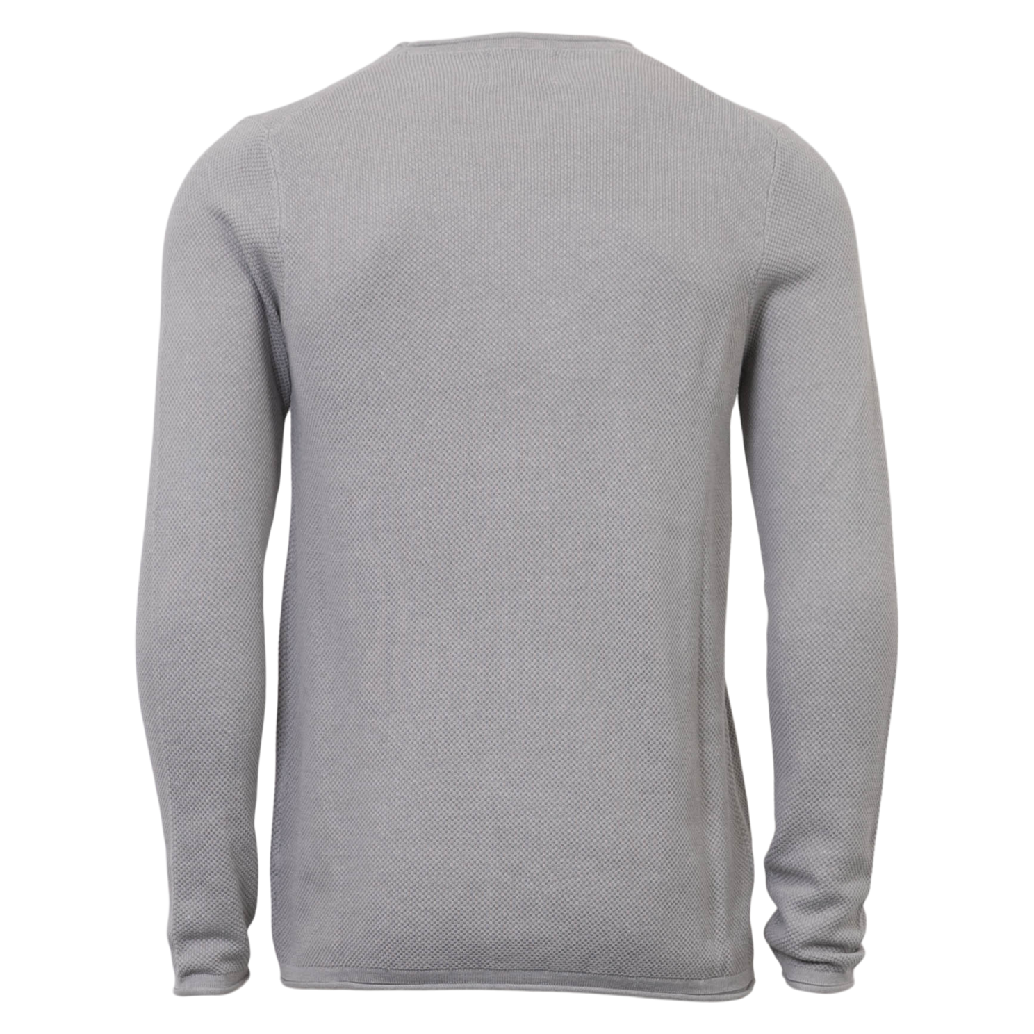 Marcus Langdon Herre Striktrøje - Lt. Grey Mix