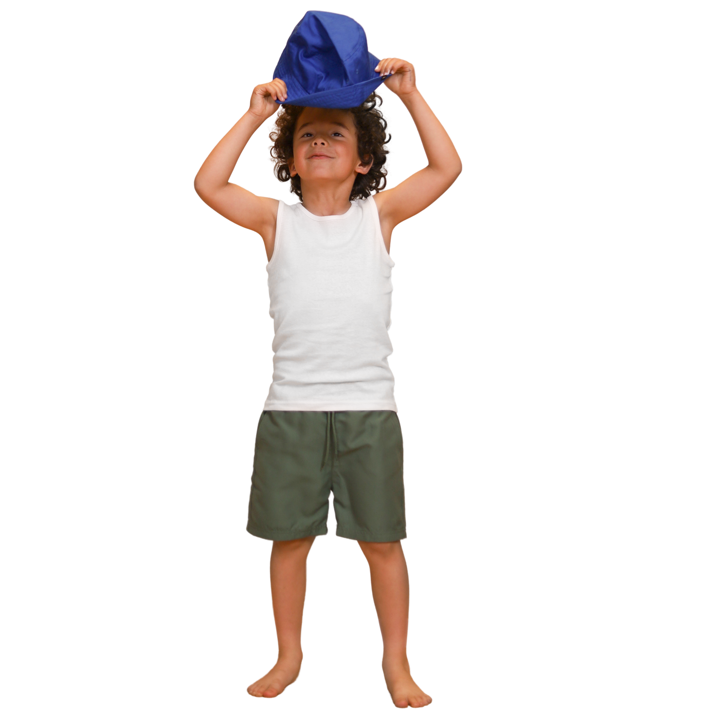 N.O.H.R. Maui Drenge Badeshorts - Duck Green