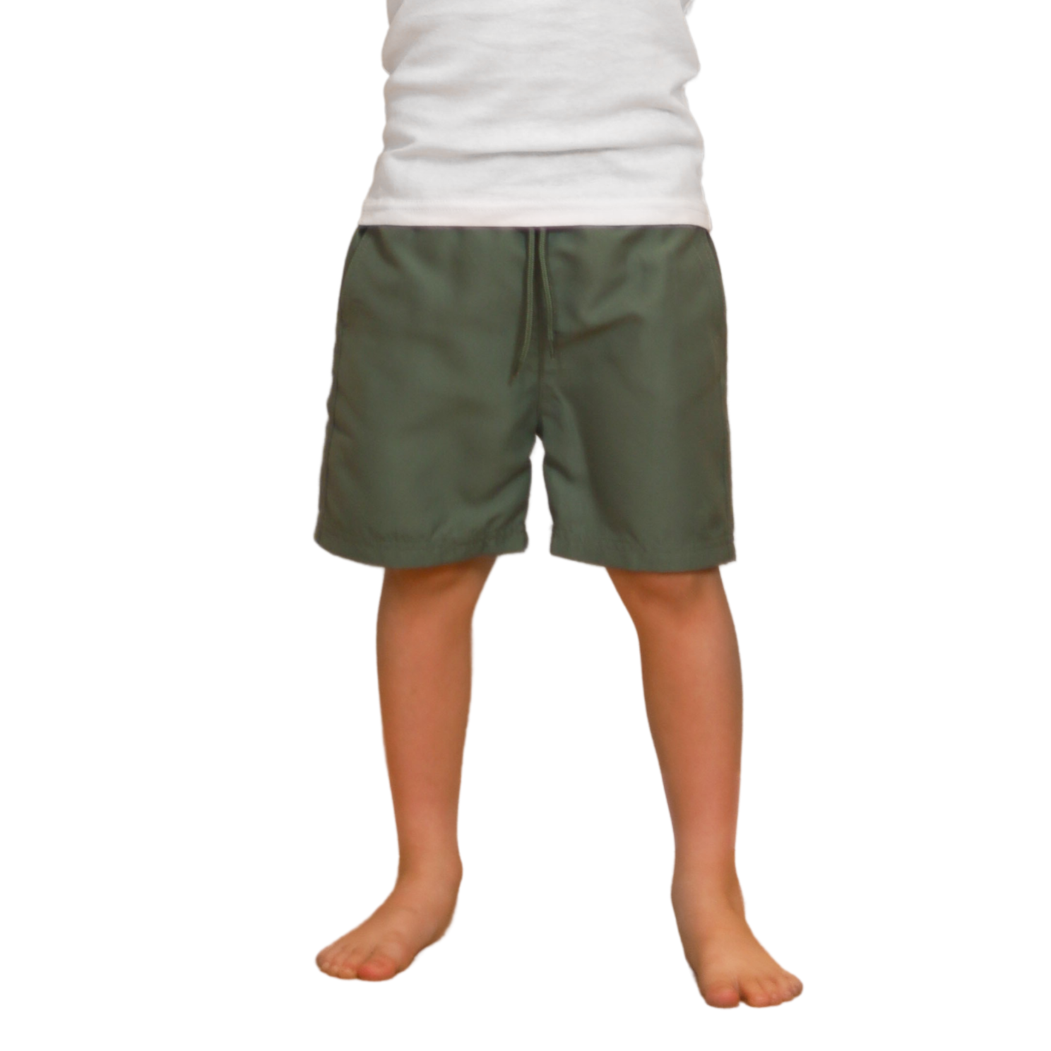 N.O.H.R. Maui Drenge Badeshorts - Duck Green