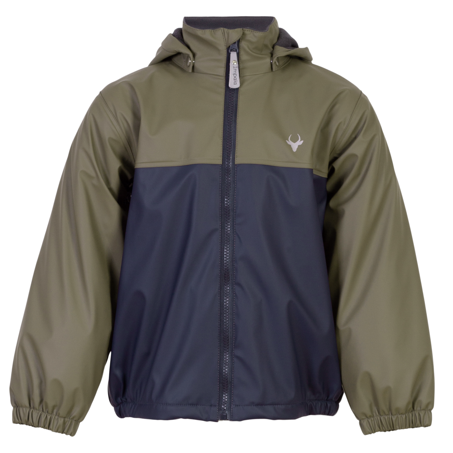 Impala Moss Børne Regnsæt m. fleece - Blue Nights