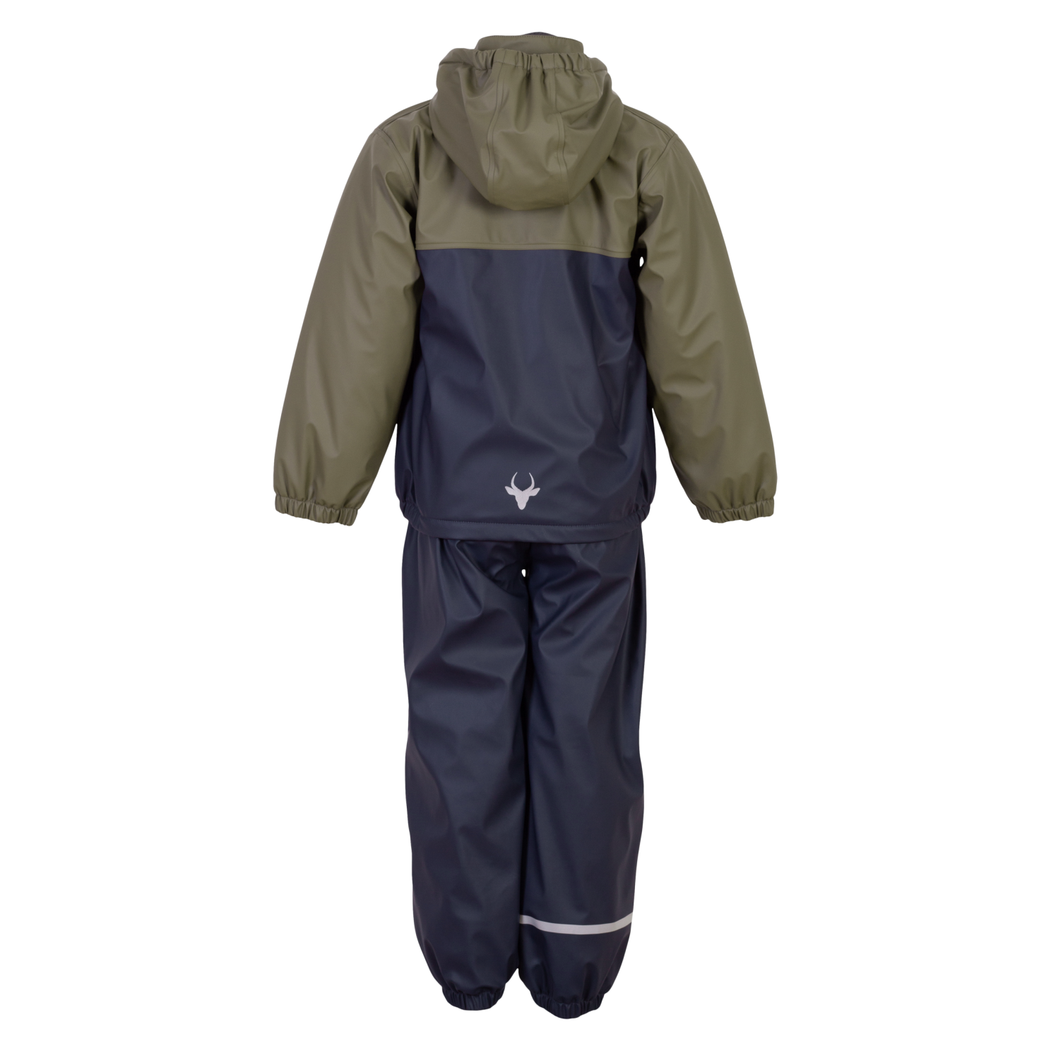 Impala Moss Børne Regnsæt m. fleece - Blue Nights