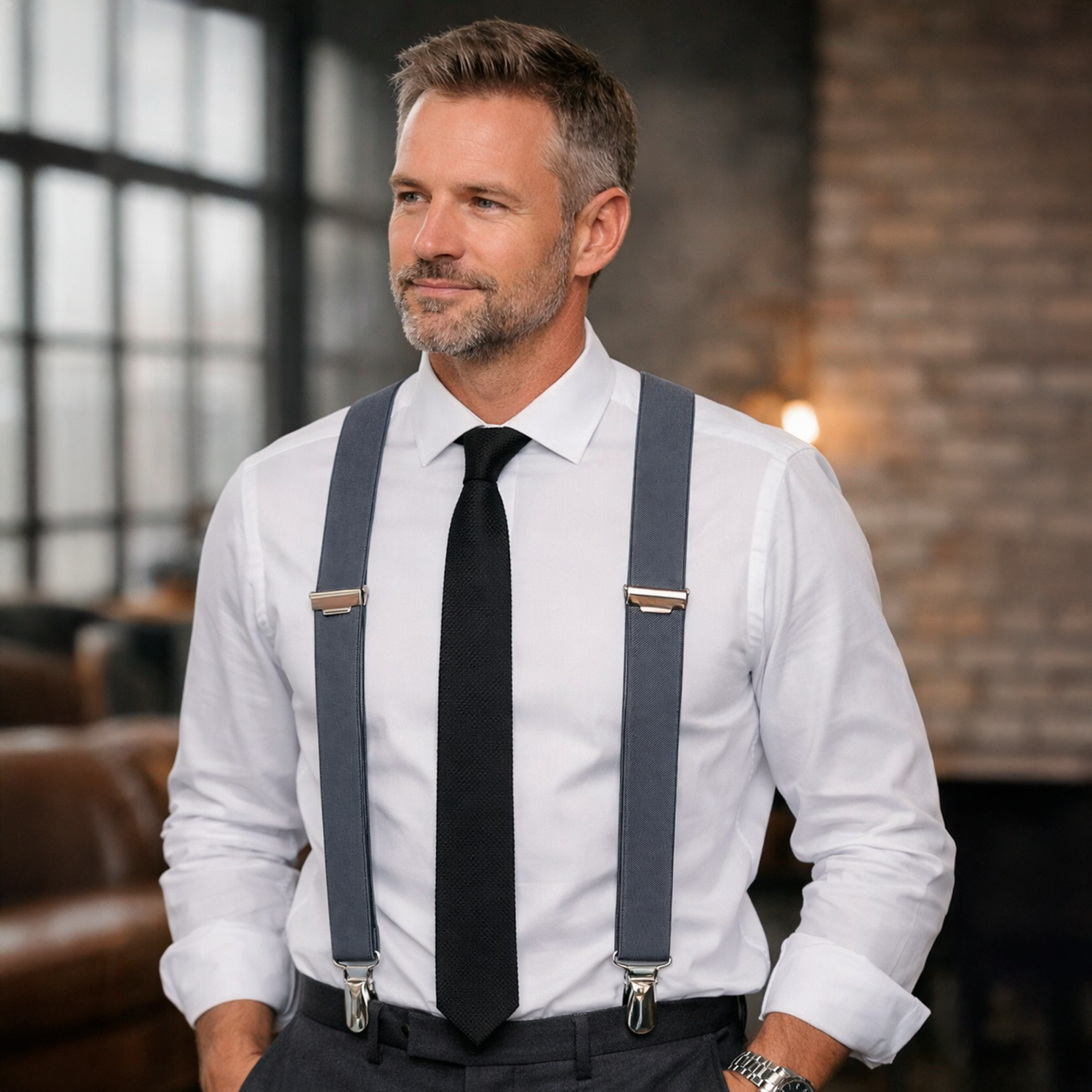 Herre Seler - Mørkegrå