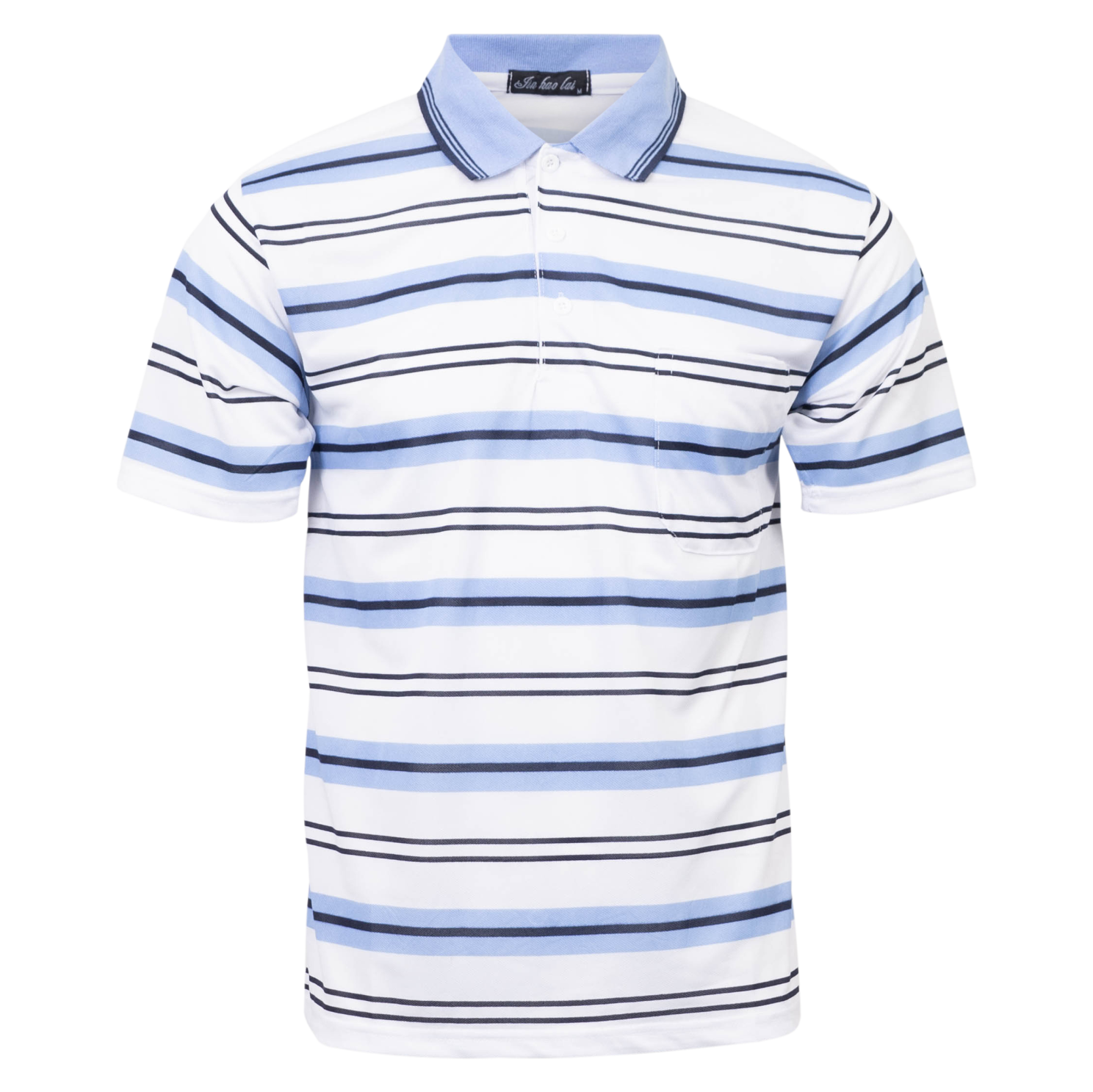 Herre Polo - Lyseblå