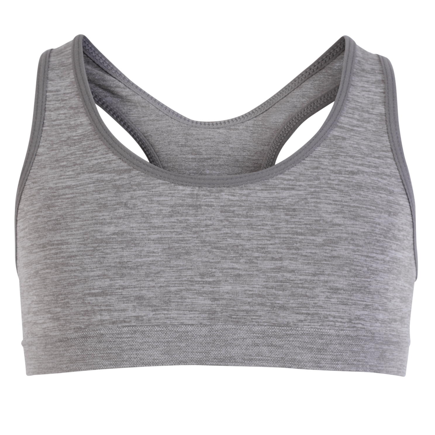 Crossbow Seamless Pige Top - Lysegrå