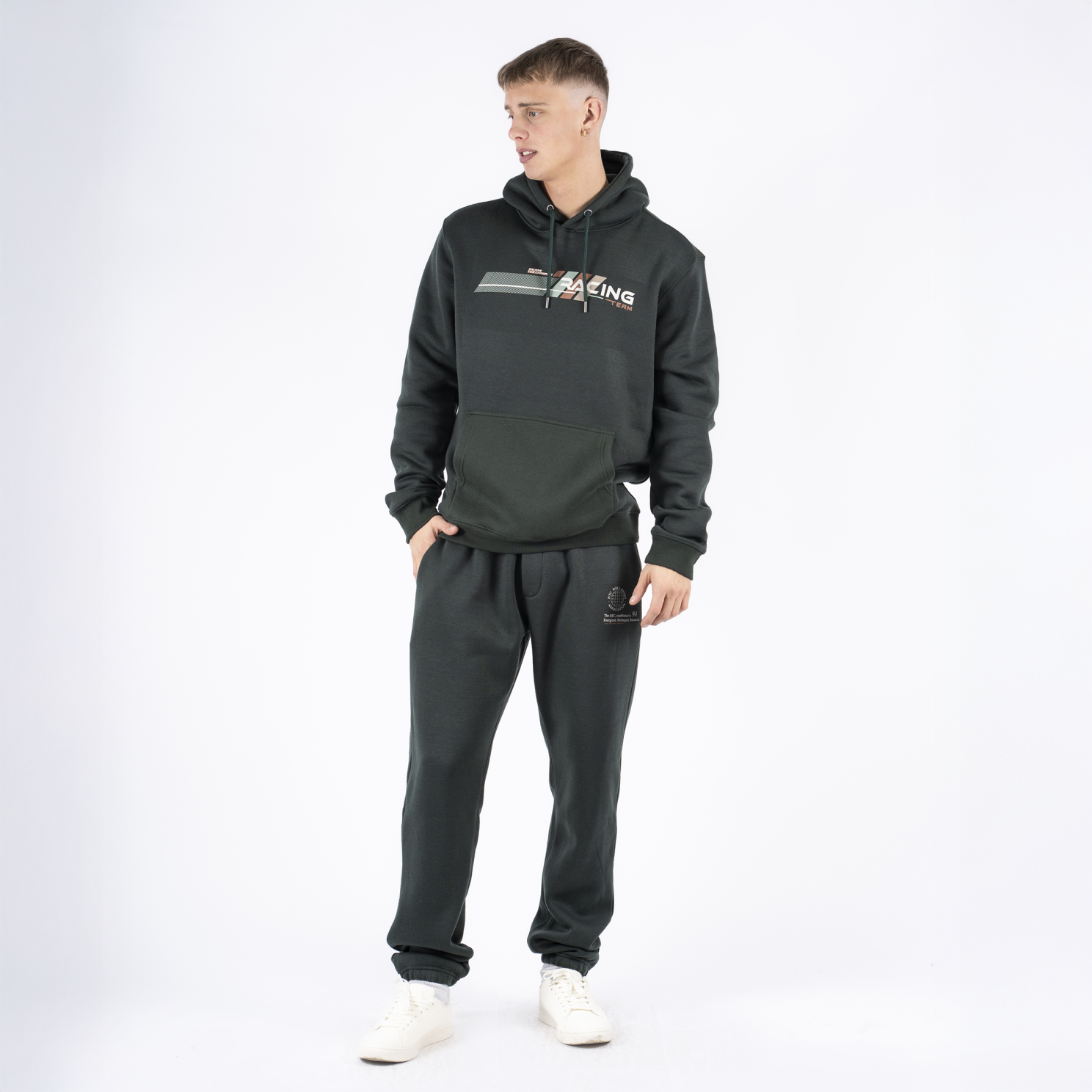 Marcus Colin Herre Sweatshirt - Deep Green