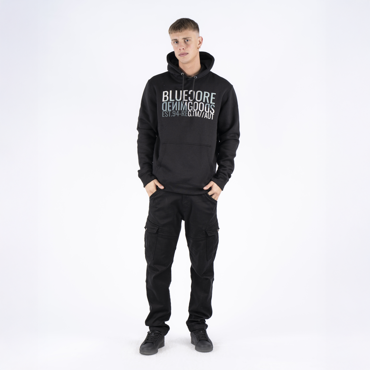 Marcus Colin Herre Sweatshirt - Black