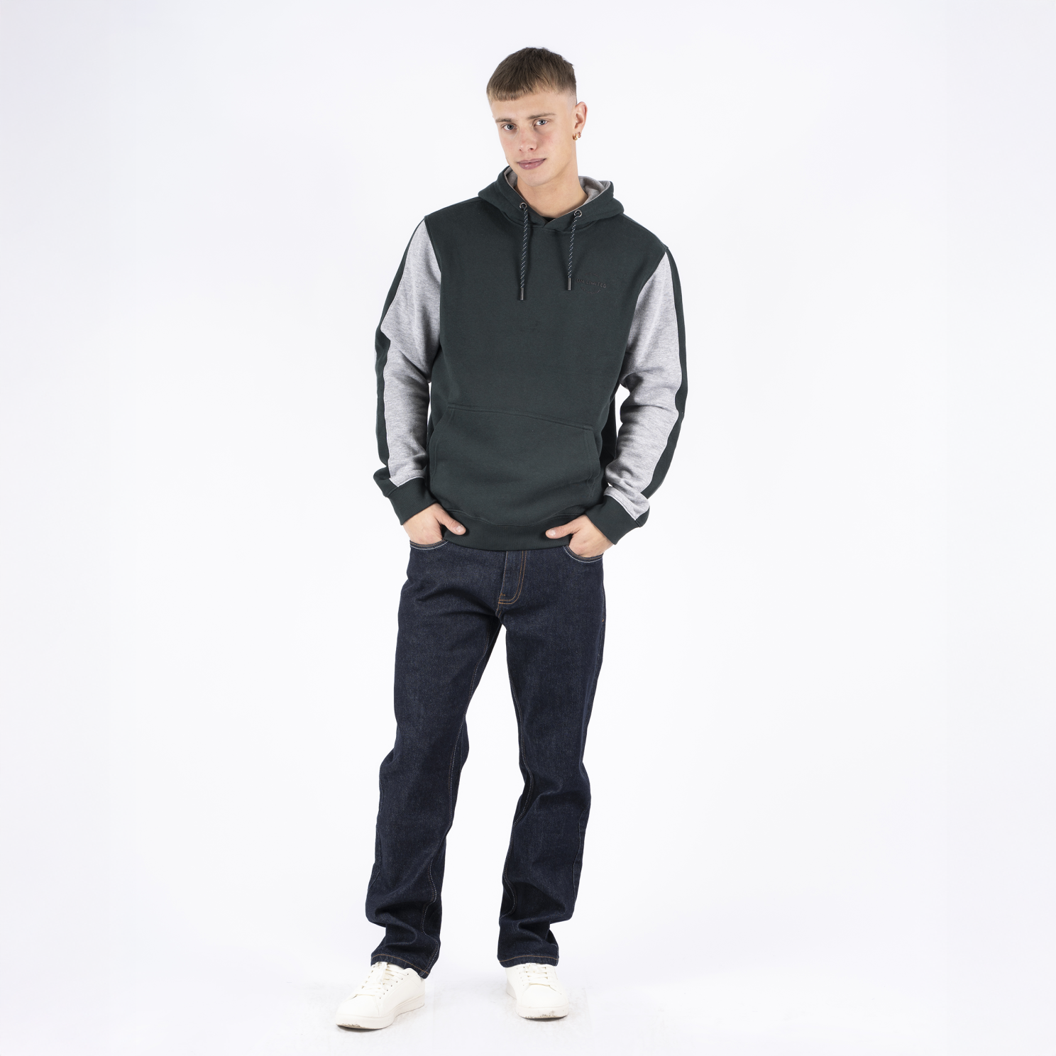 Marcus Colin Herre Sweatshirt - Deep Green