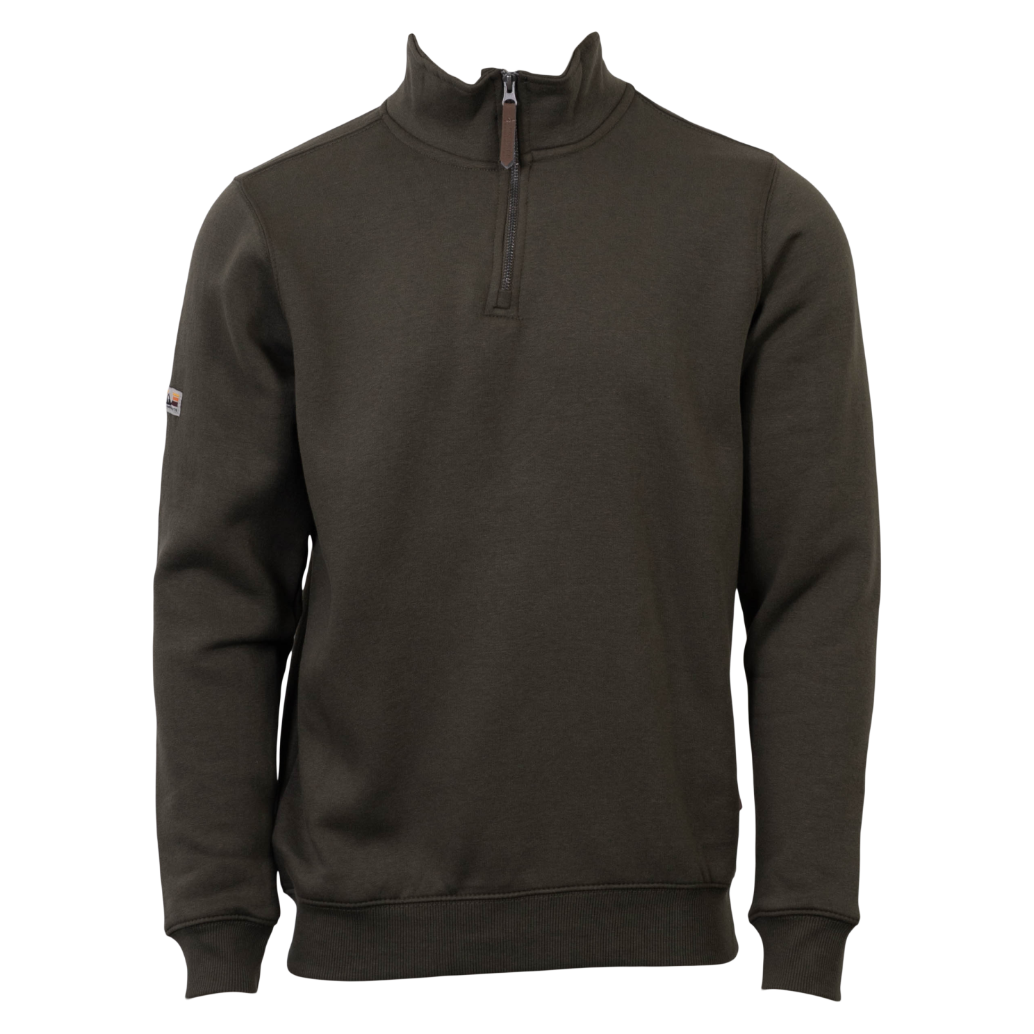 Marcus Clay Herre Sweatshirt - Olive Green