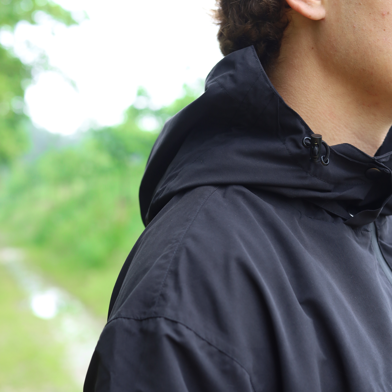 Denmark KPH Dybøl Herre Regnjakke m. BIONIC-FINISH® ECO coating - Cloud Grey