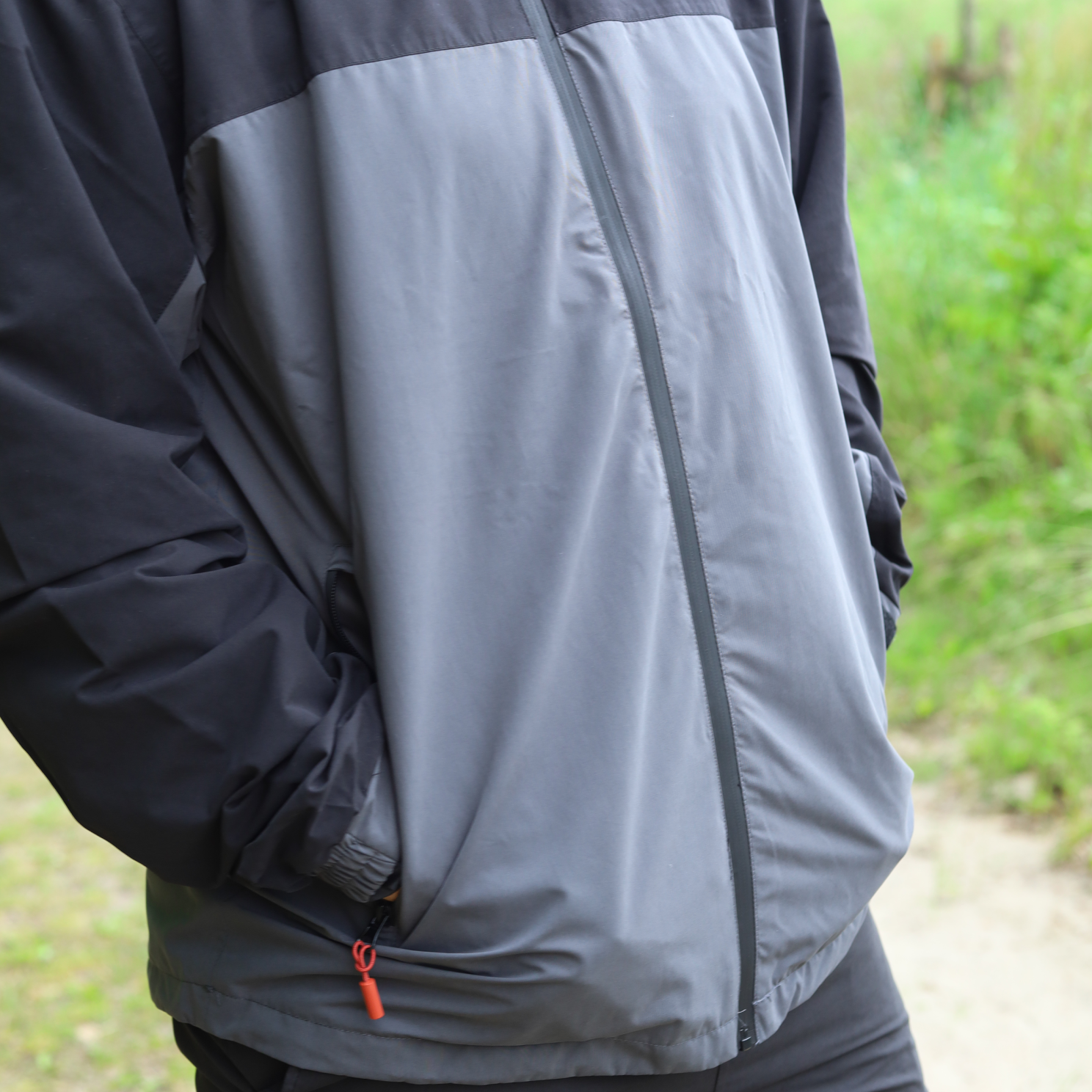 Denmark KPH Dybøl Herre Regnjakke m. BIONIC-FINISH® ECO coating - Cloud Grey