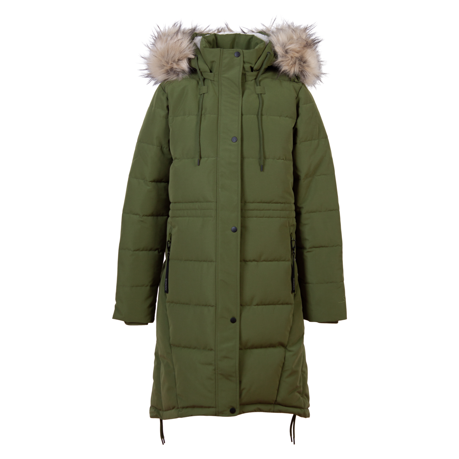 Nordic Project 18 Artemis Dame Vinterjakke m. BIONIC-FINISH® ECO coating - Sea green