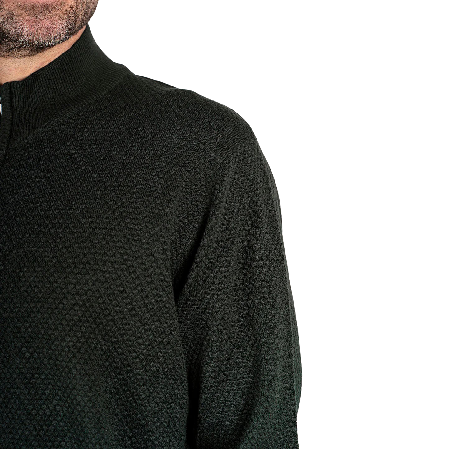 Pre End Howard Herre Cardigan - Forest Green