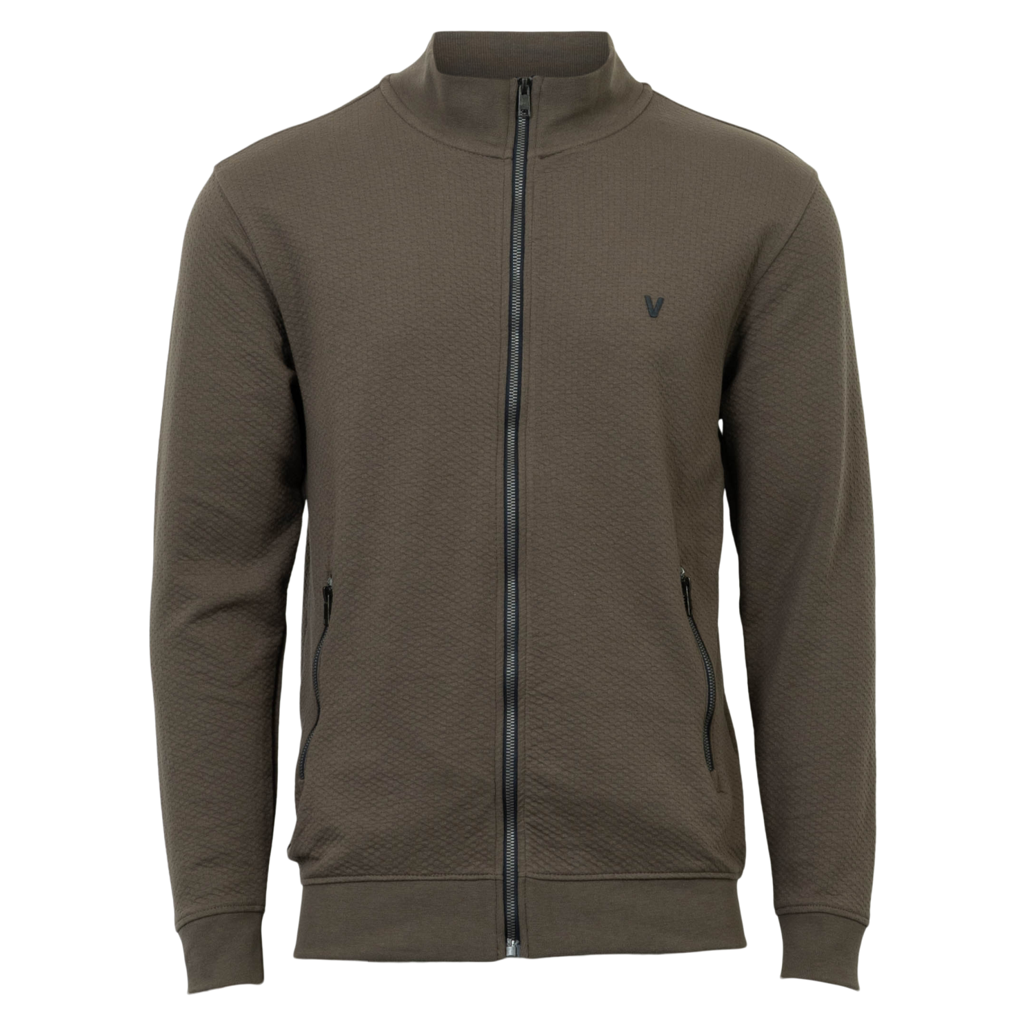 Vito Herre Cardigan - Mid Brown