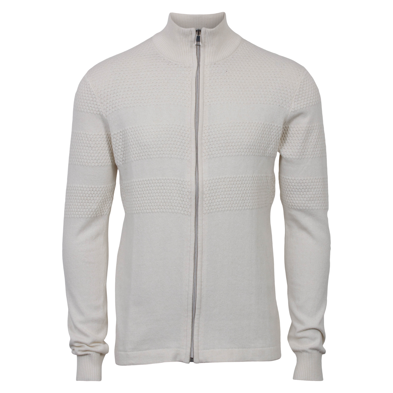 Marcus Affleck Herre Cardigan - Antic White