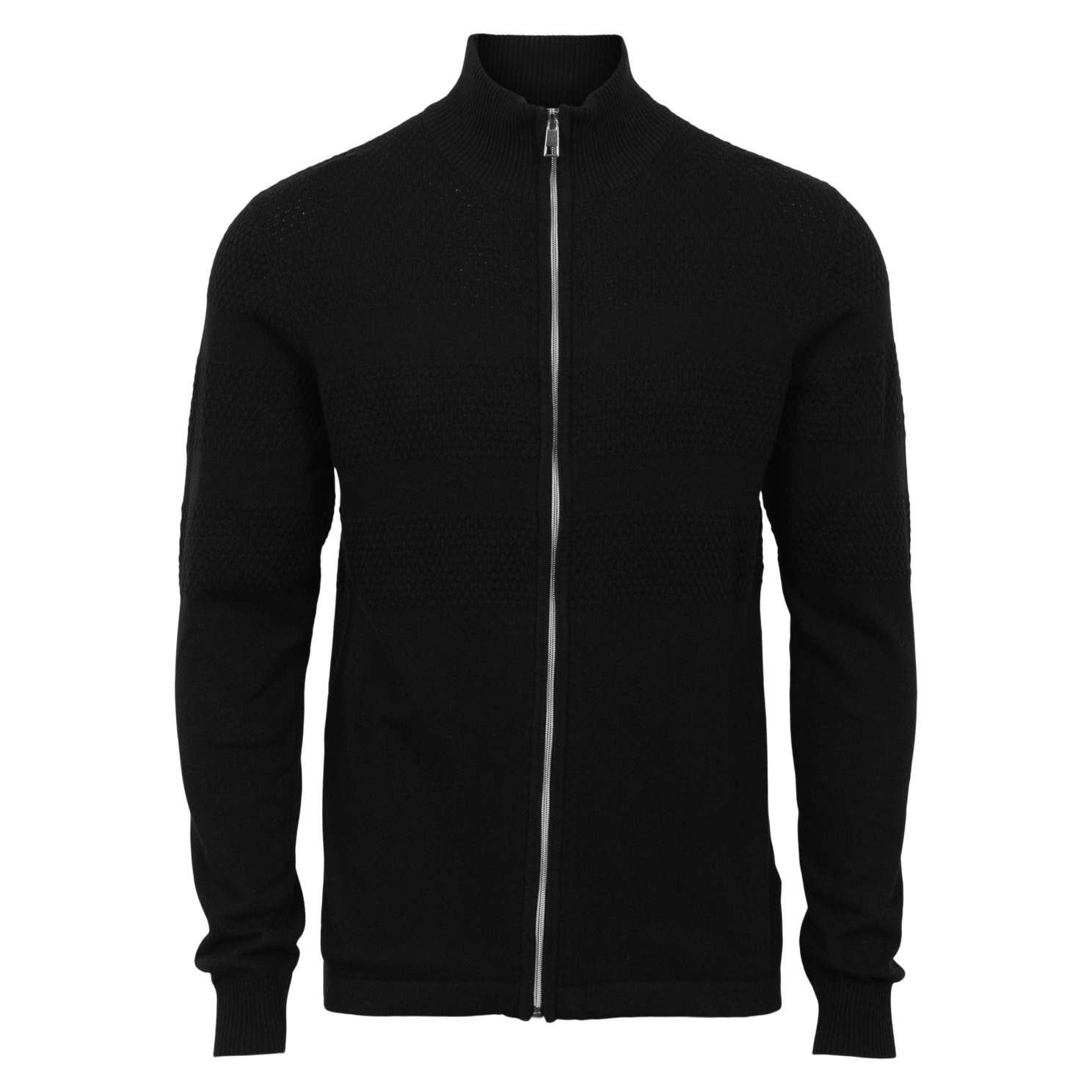 Marcus Affleck Herre Cardigan - Black