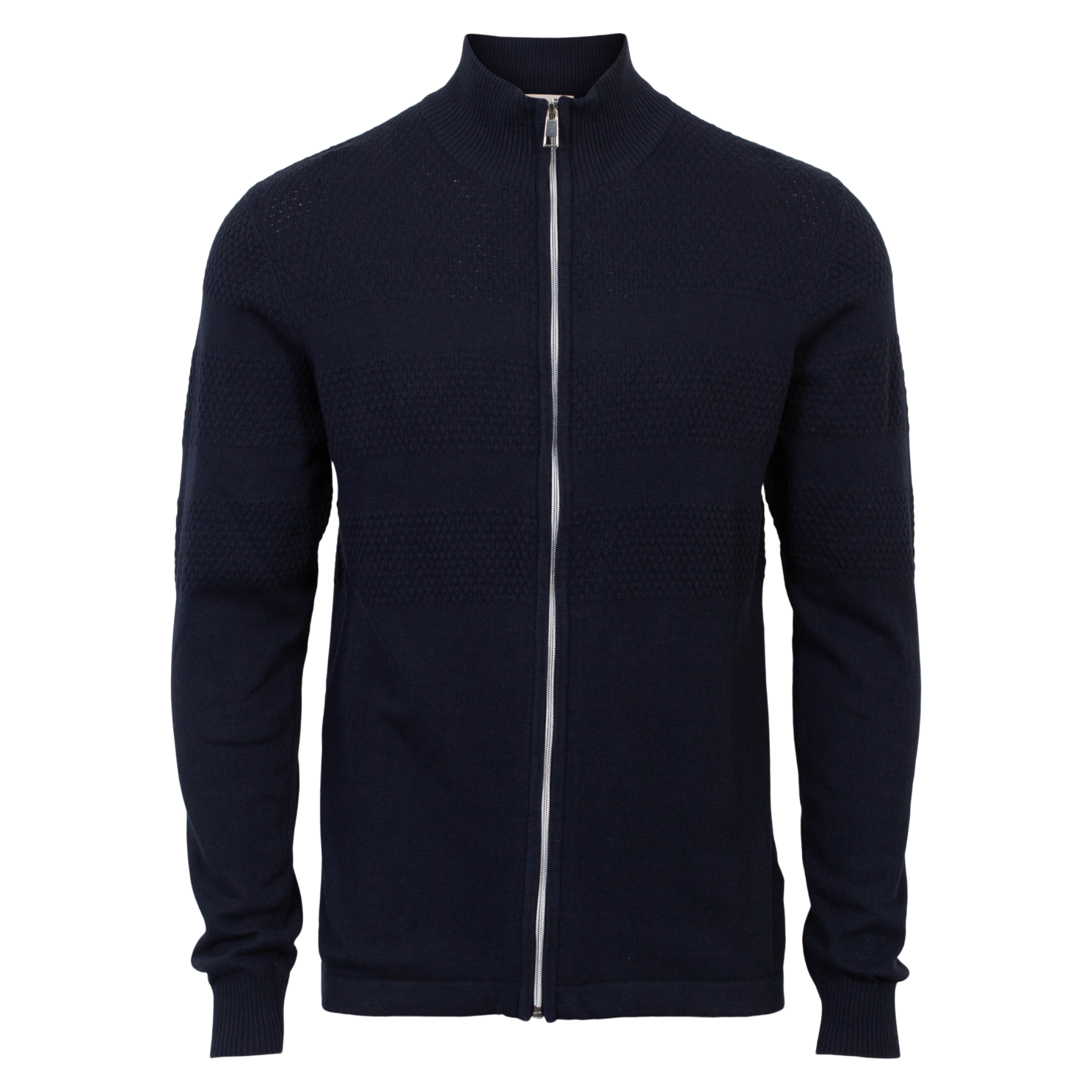Marcus Affleck Herre Cardigan - Dark Navy