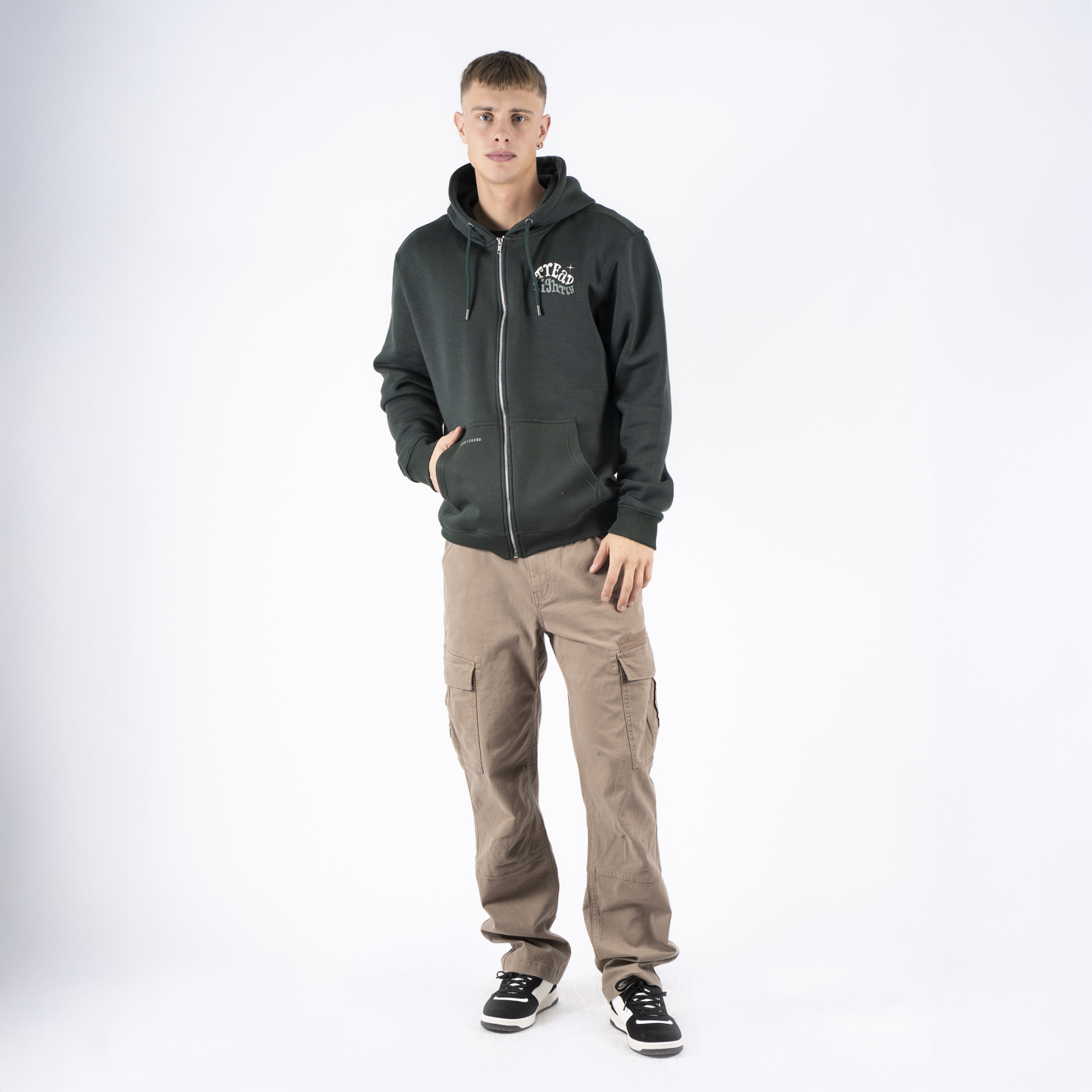Marcus Colin Herre Sweatshirt - Deep Green