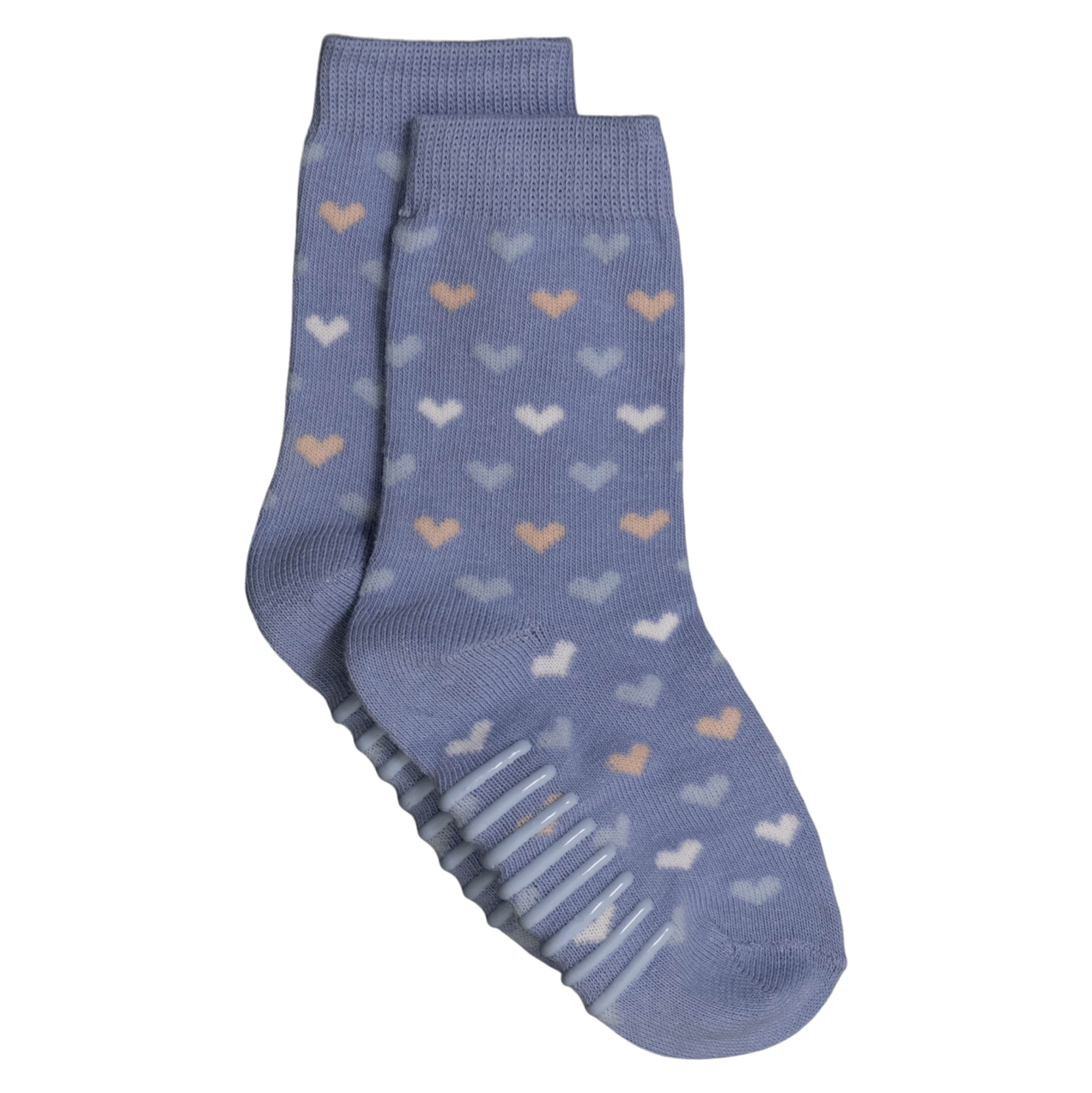 Crossbow Pige Strømper m. non-slip - Blue/Dark Pink