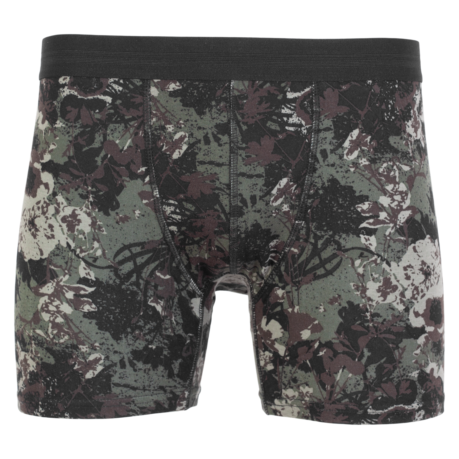 Crossbow Herre Tights i bambus - Army/Sort