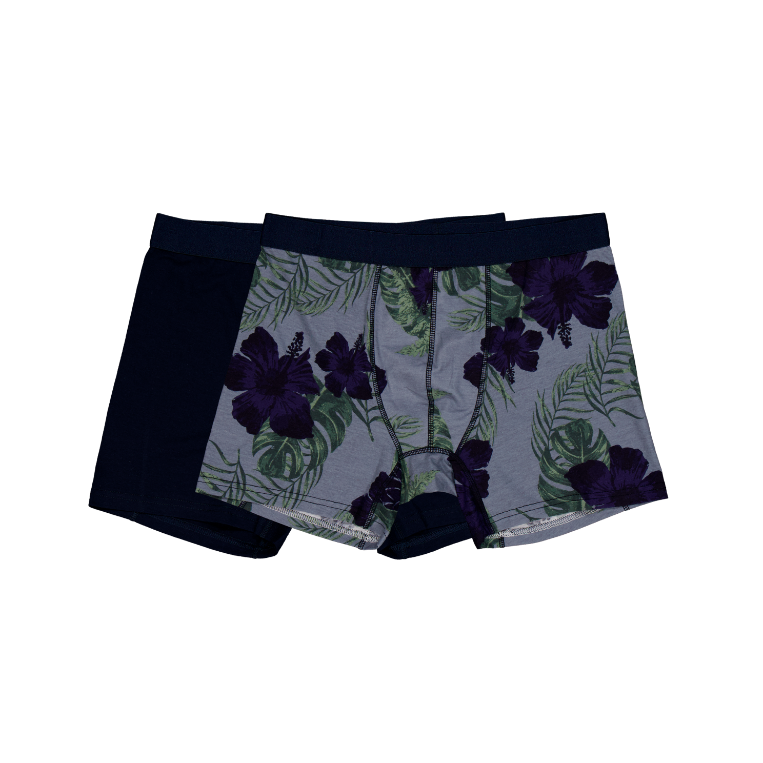 Crossbow Herre Tights - NAVY FLOWER