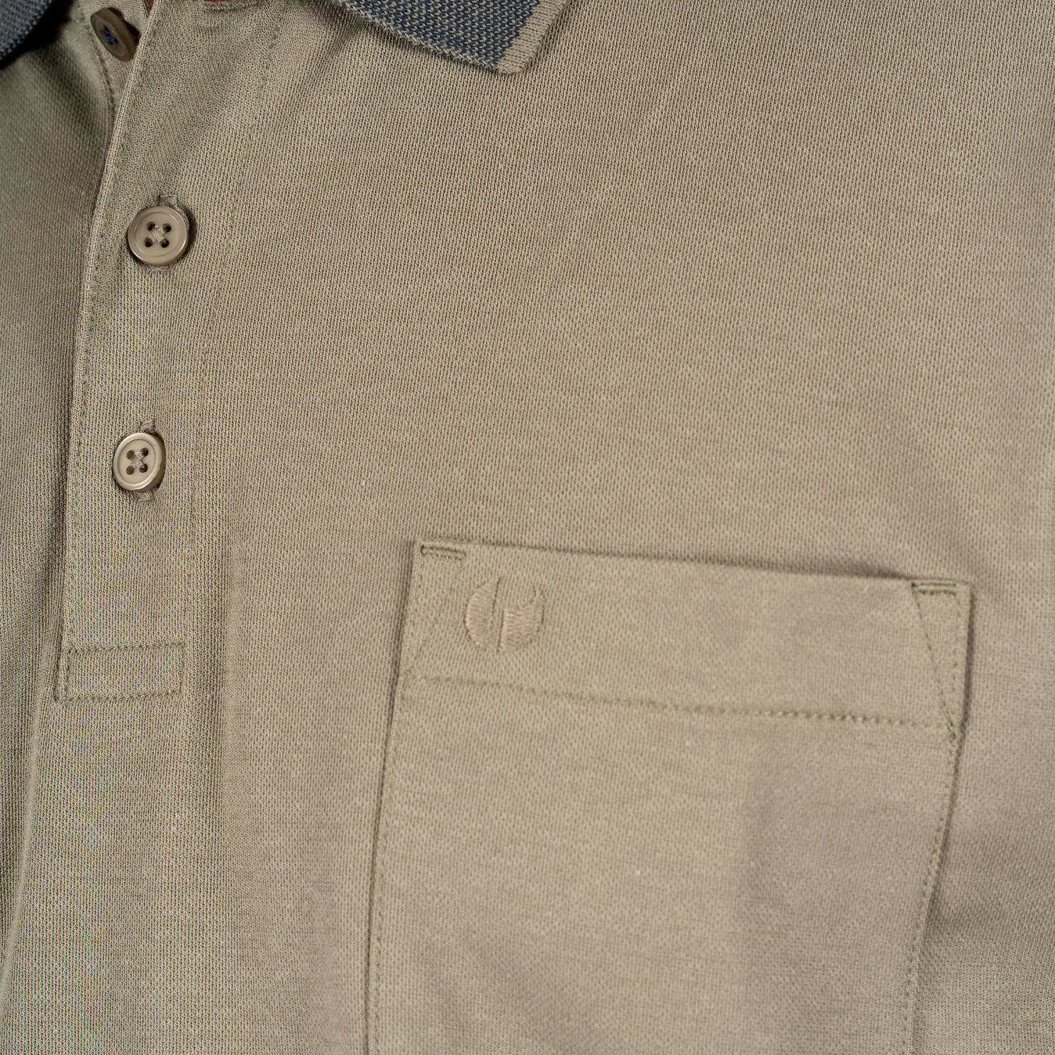 Pre End Texas Herre Polo - Light Army