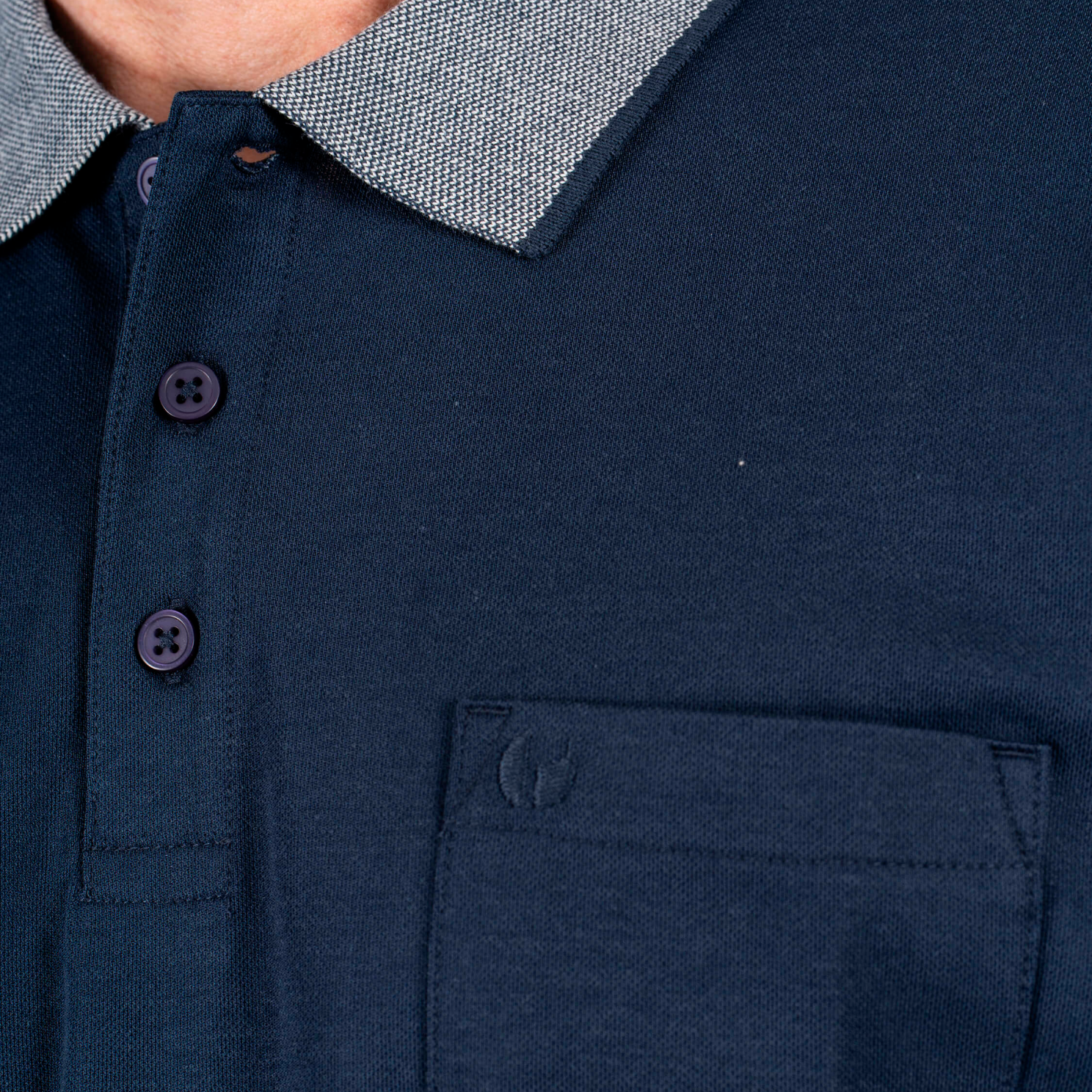 Pre End Texas Herre Polo - Naval Blue