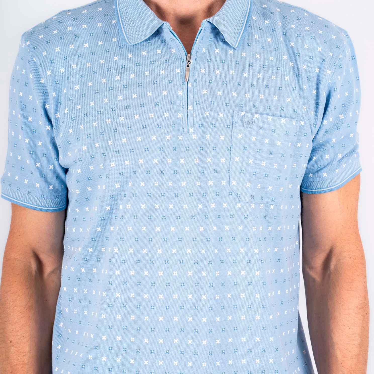 Pre End Maverick Herre Polo - Blue