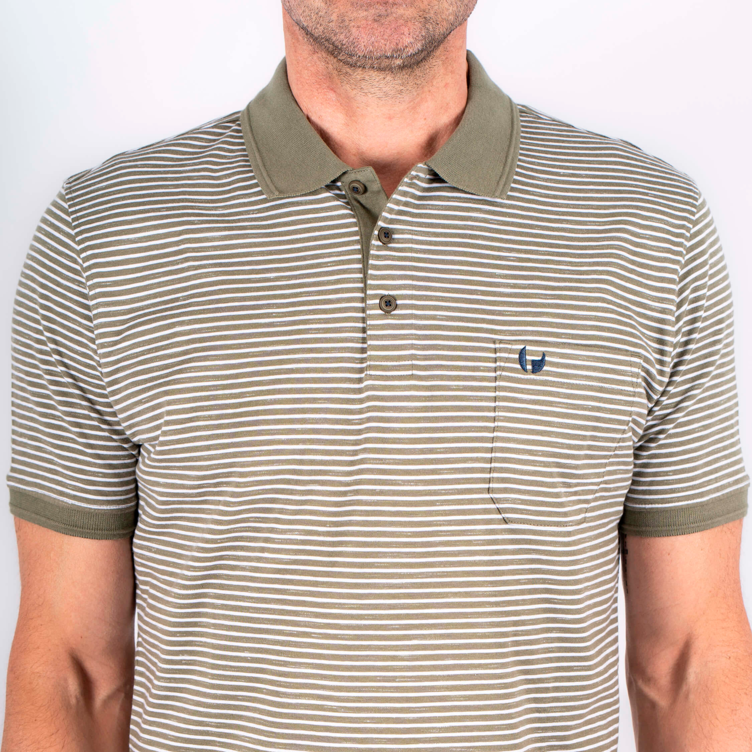 Pre End Avelon Herre Polo - Light Army