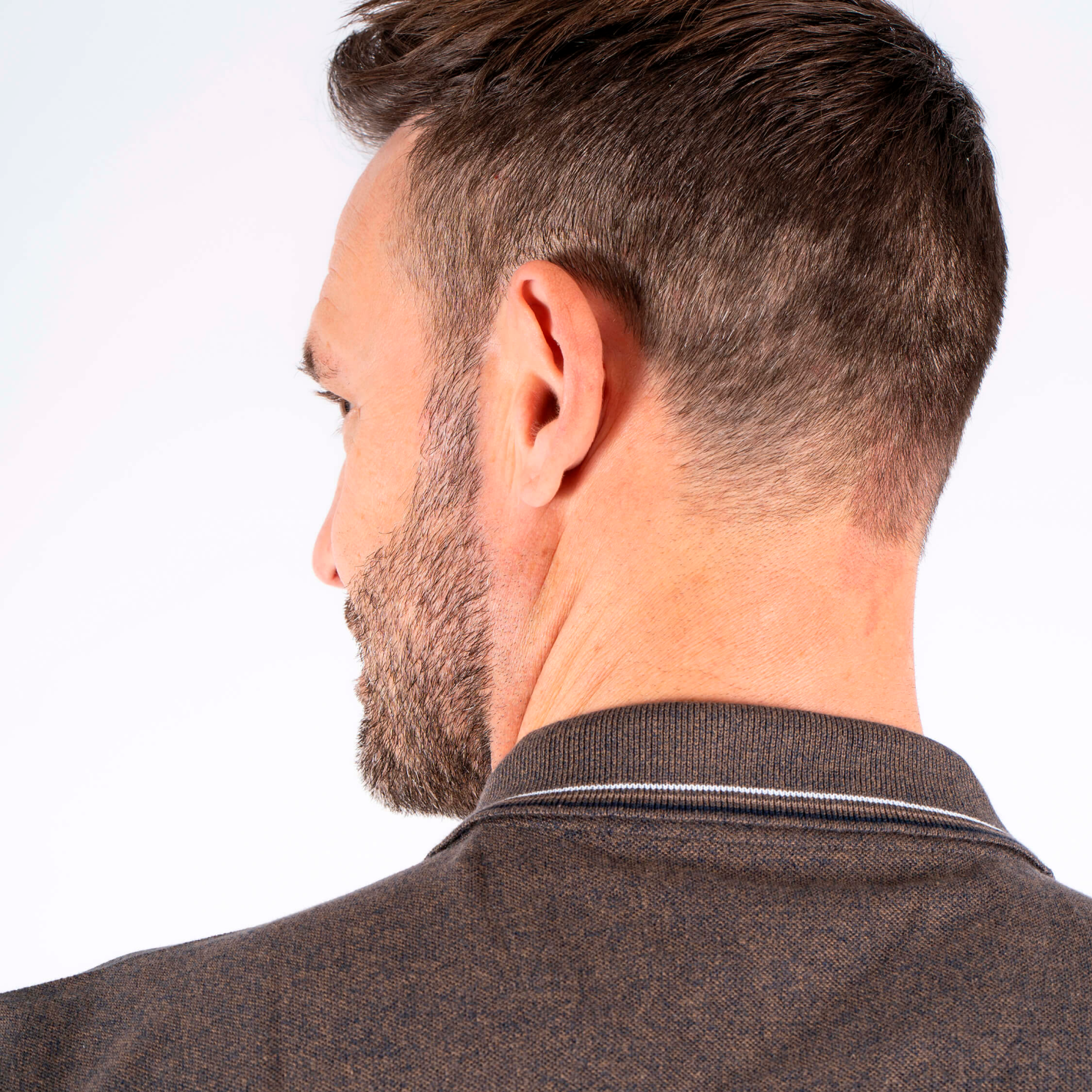 Pre End Jones Herre Polo - Mid Brown