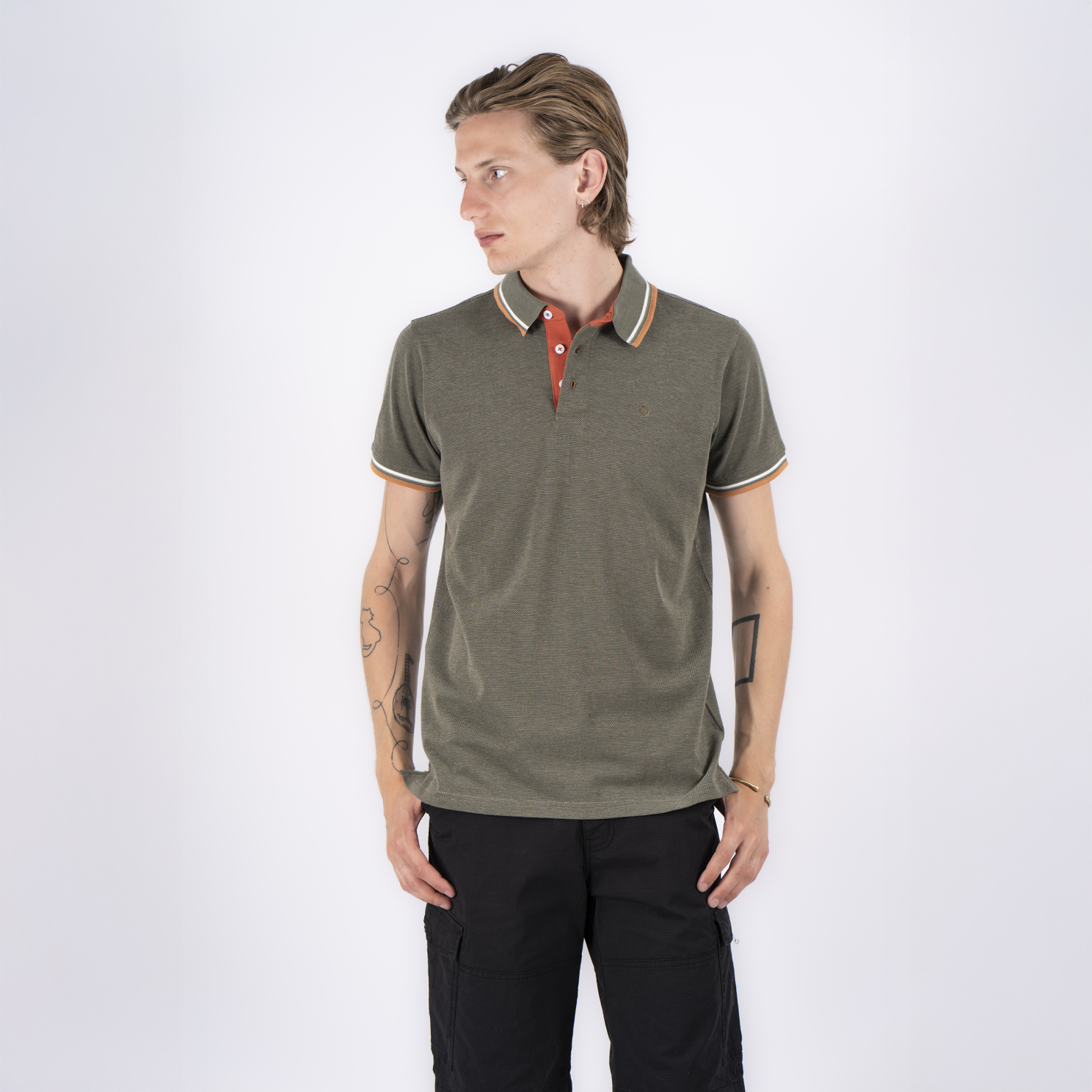 Marcus Herre Polo - Beetle Green