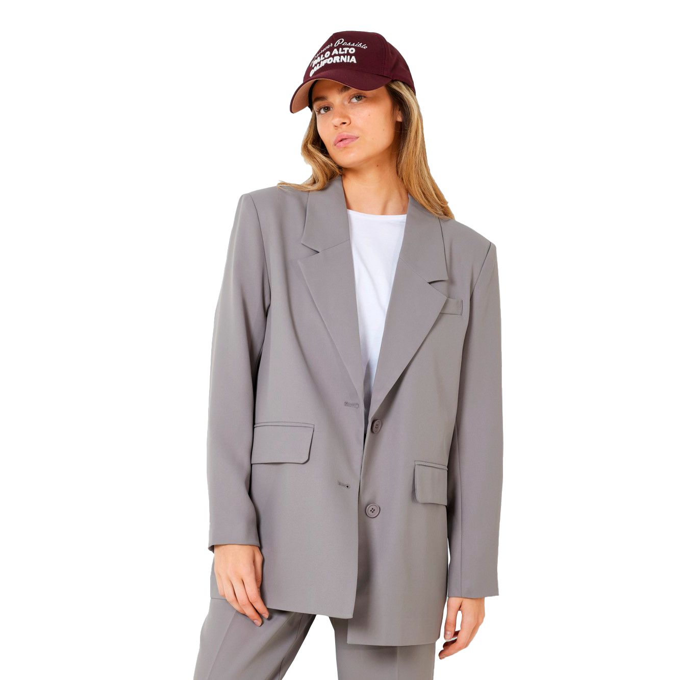 Noisy May Dame Blazer - Titanium