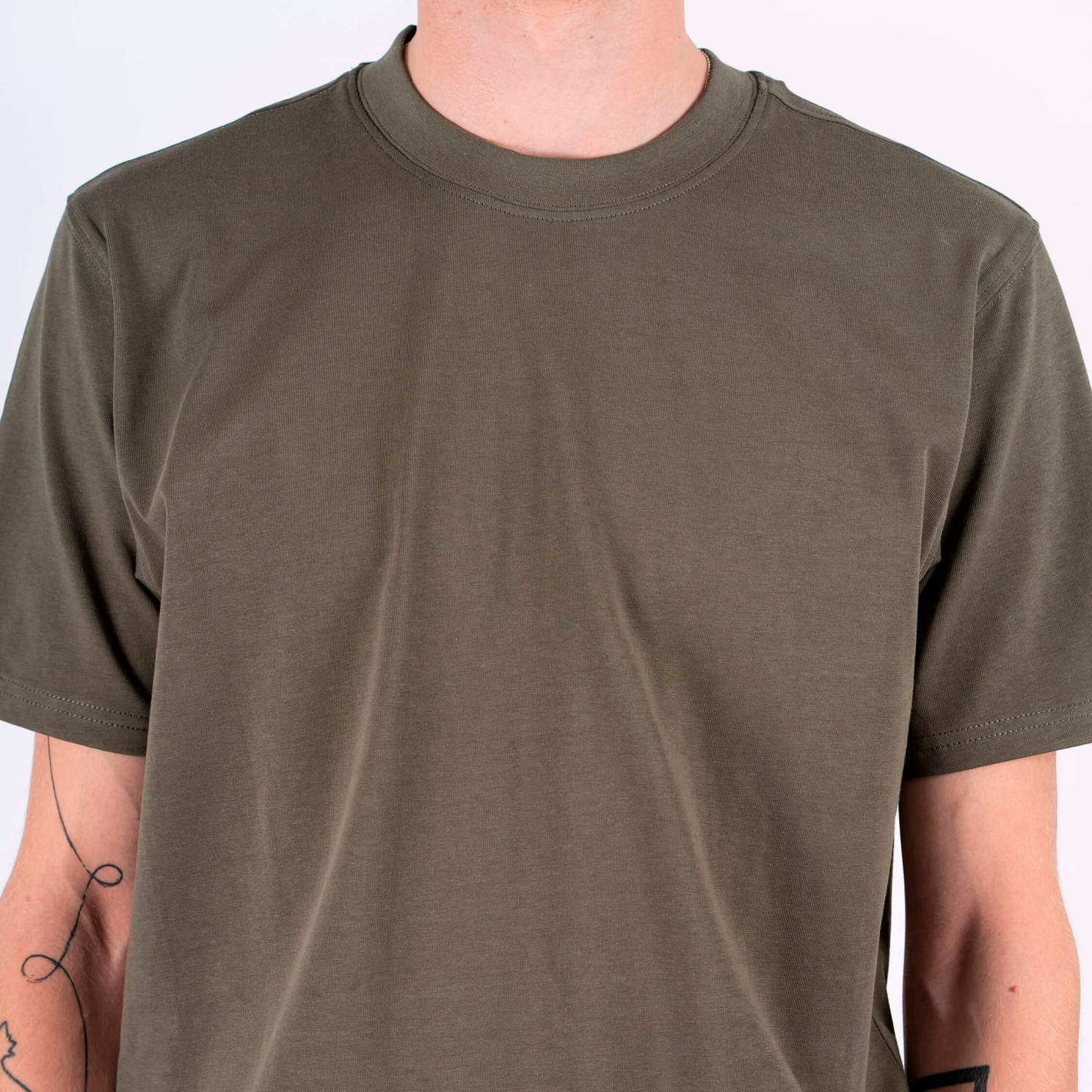 Marcus Josh Herre T-shirt - Beetle Green
