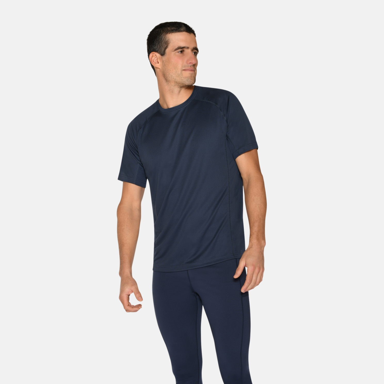 Zebdia Herre Trænings t-shirt - Navy