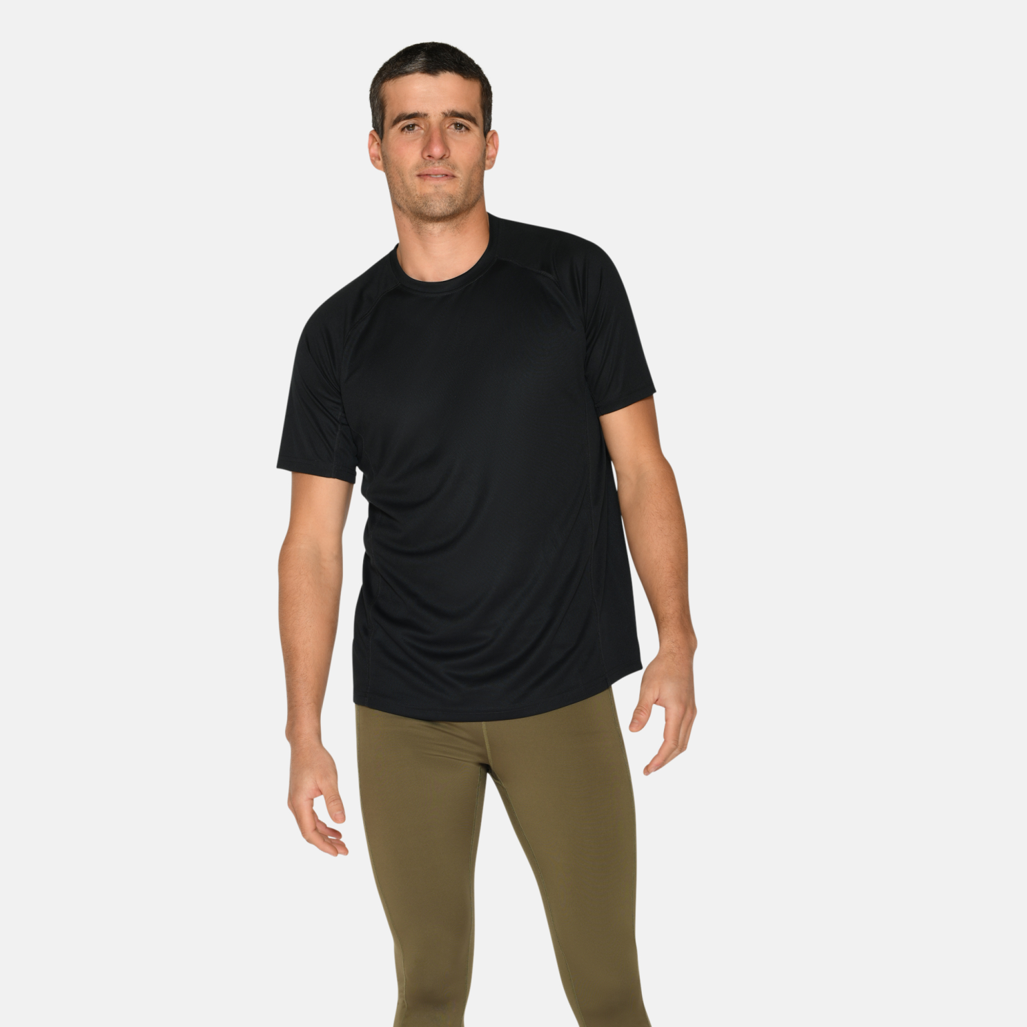 Zebdia Herre Trænings t-shirt - Black