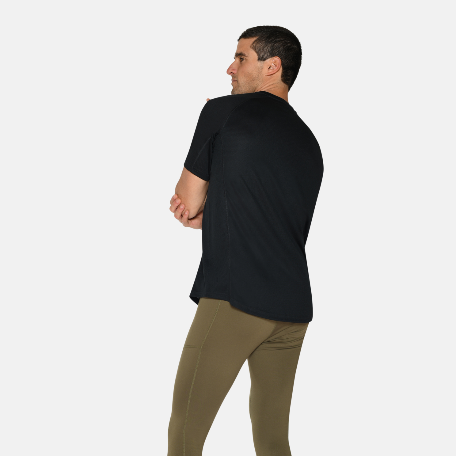 Zebdia Herre Trænings t-shirt - Black