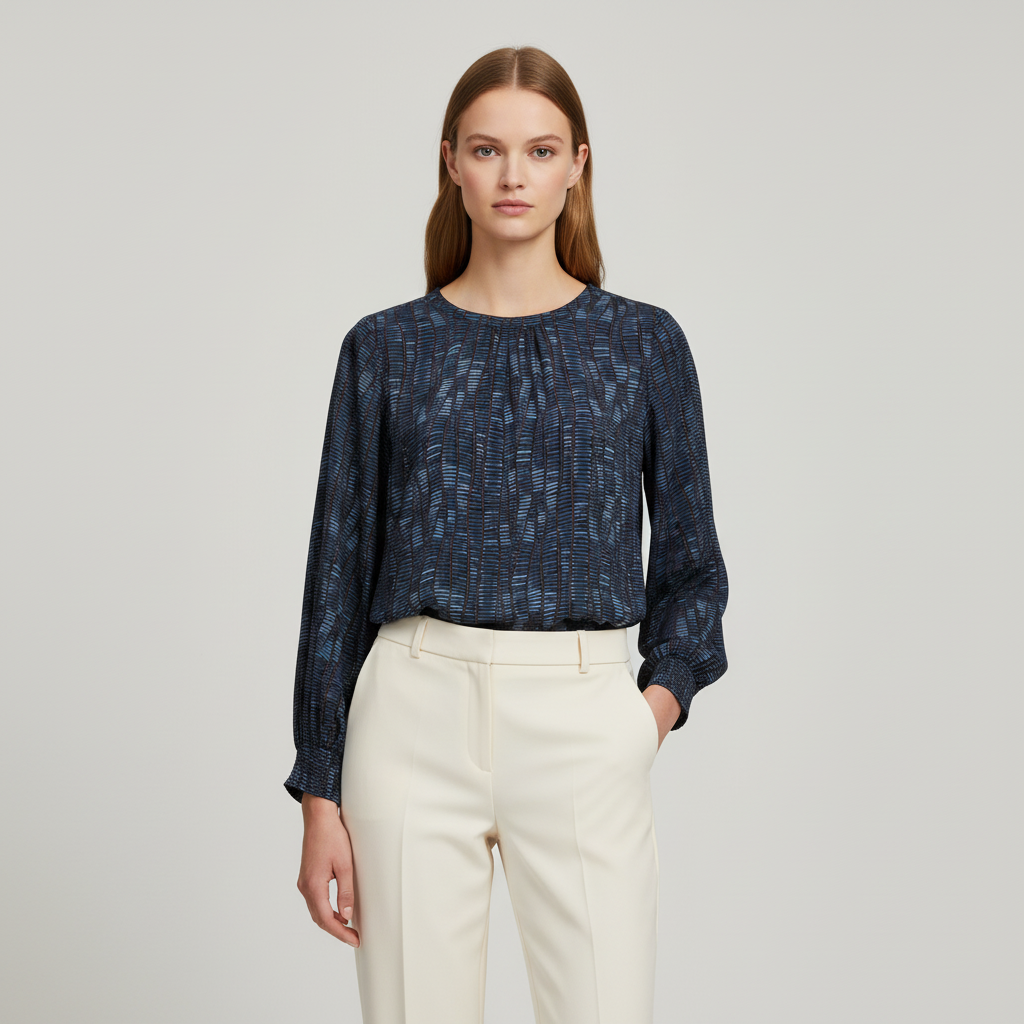 ZbyZ Dame Bluse - Navy