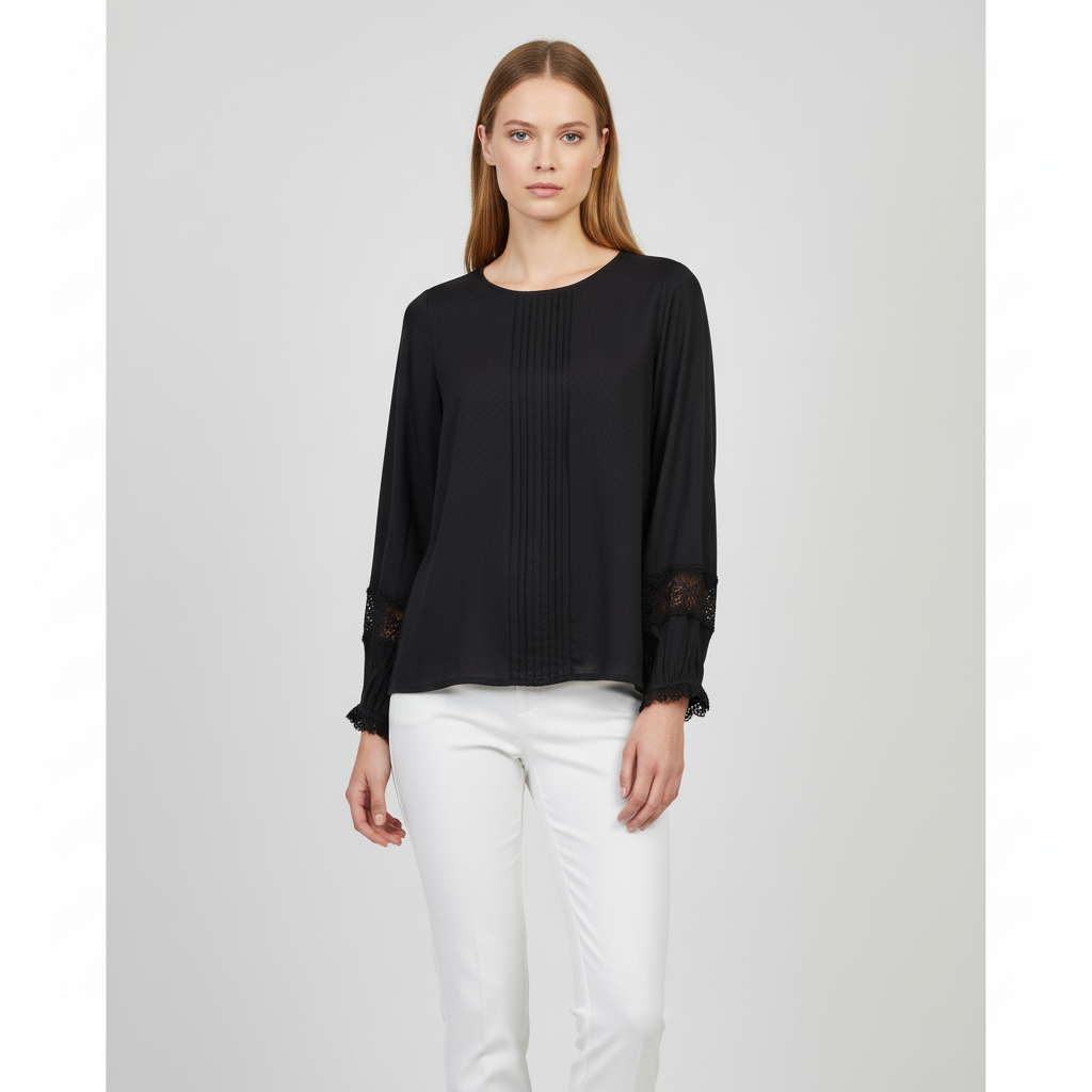 ZbyZ Dame Bluse - Black