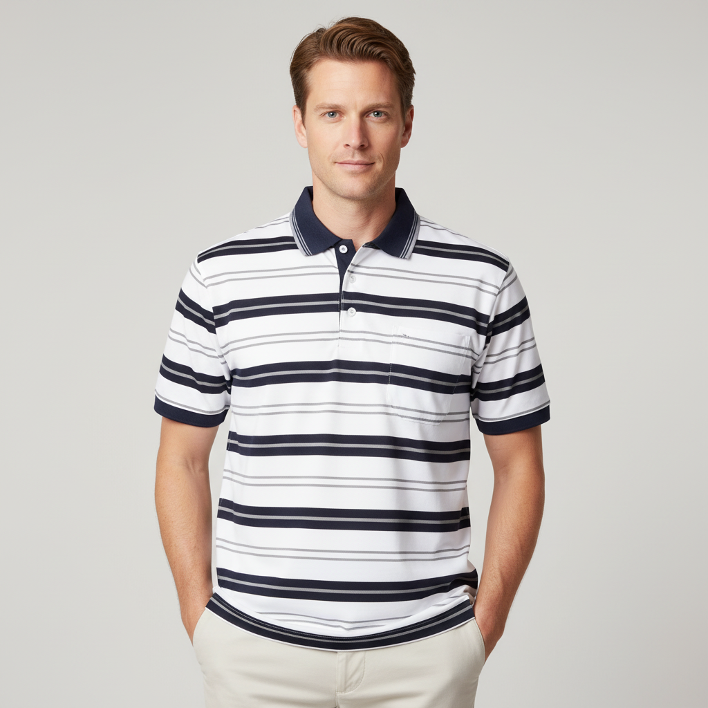 Herre Polo - Navy