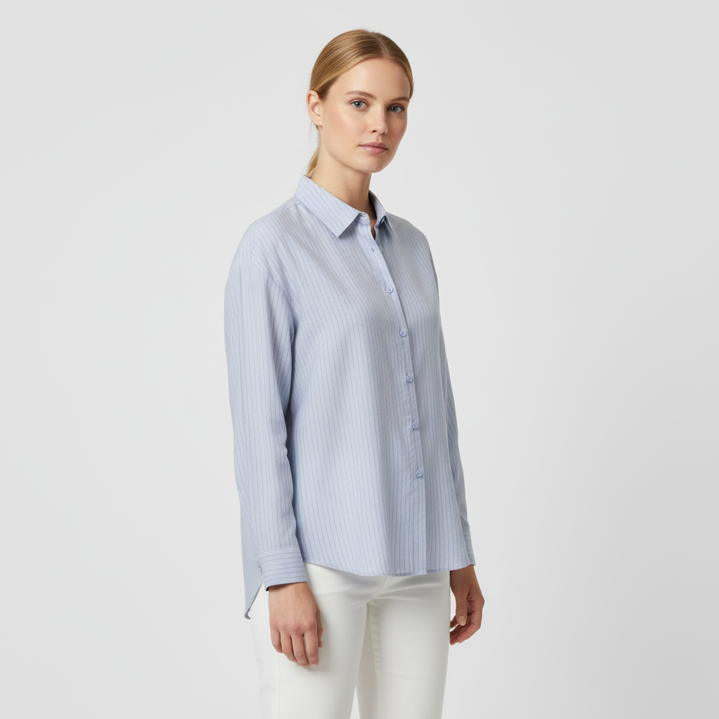 Anyway Dame Skjorte - Blue