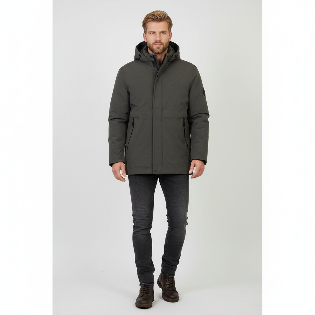 Herre Vinterjakke - Army