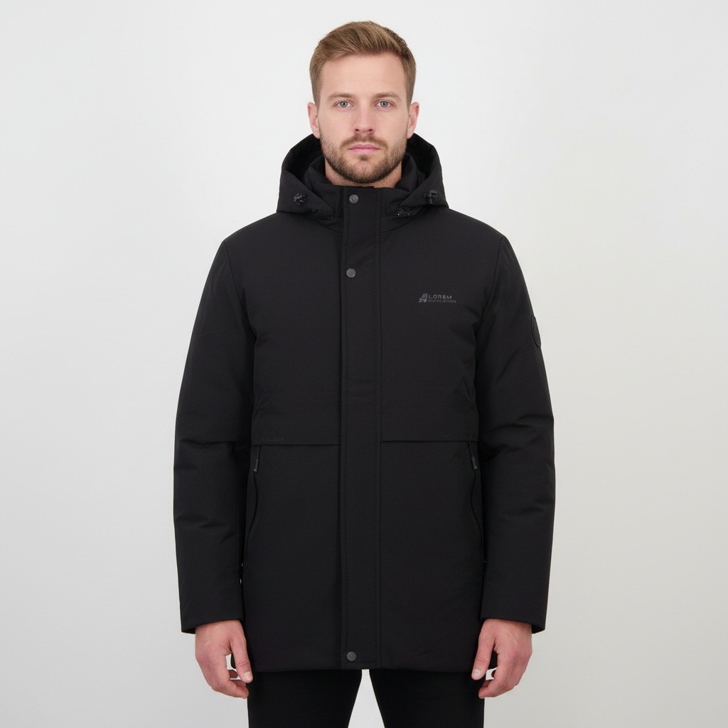 Herre Vinterjakke - Black