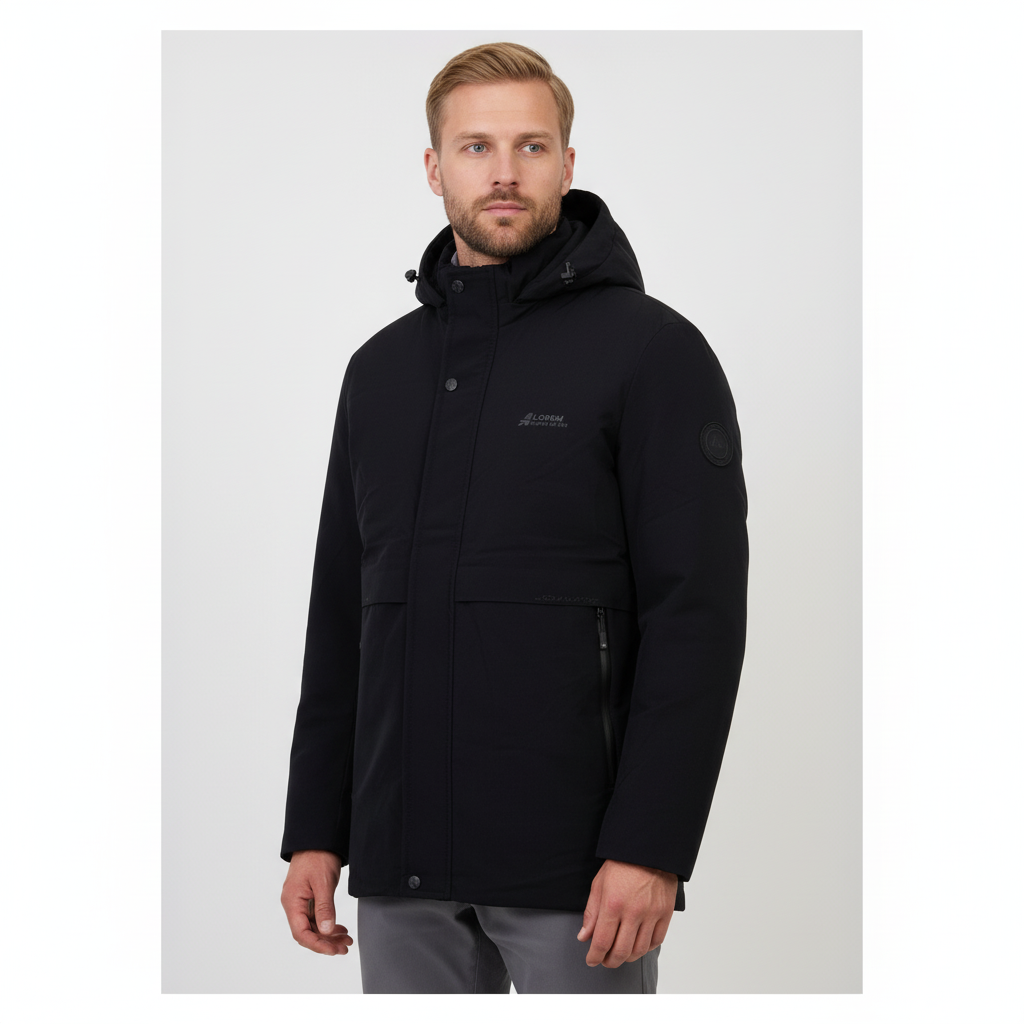 Herre Vinterjakke - Navy