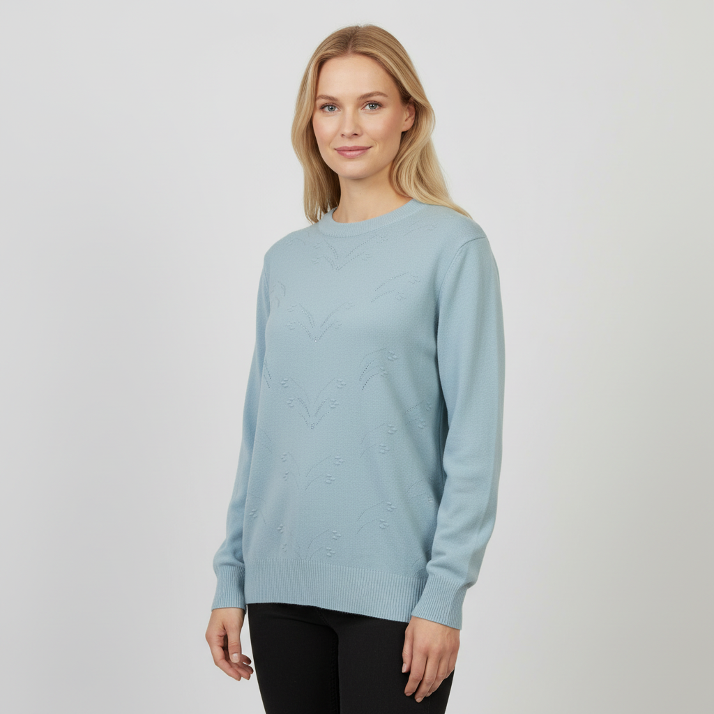 Etoile Dame Striktrøje - MINT