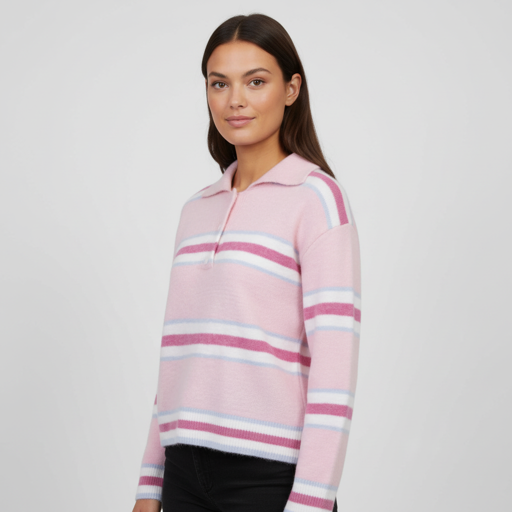 Dame Striktrøje - ROSE